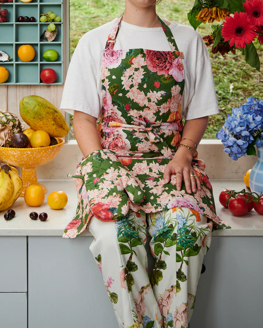 Kip & Co HOME | Rose Garden Linen Apron