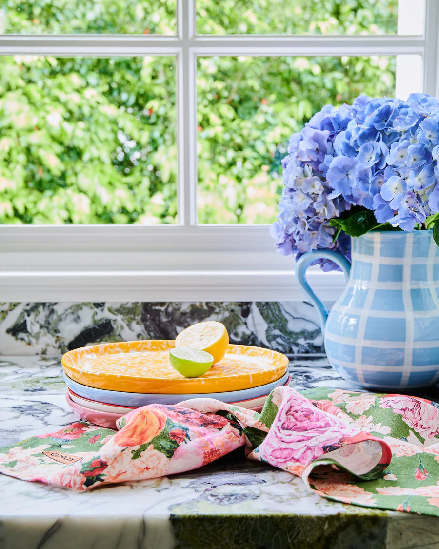 Kip & Co HOME | Rose Garden Linen Tea Towel