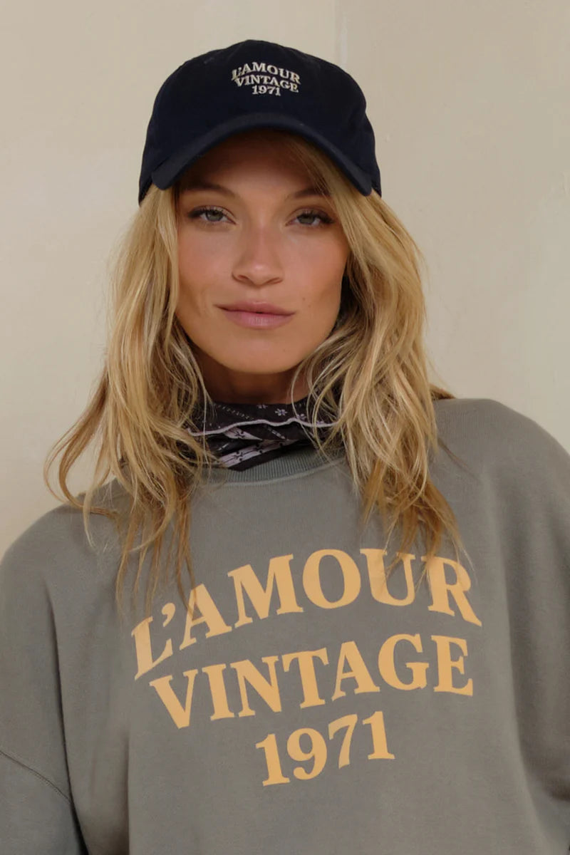 Lilya | L'Amour Vintage Cap -Navy