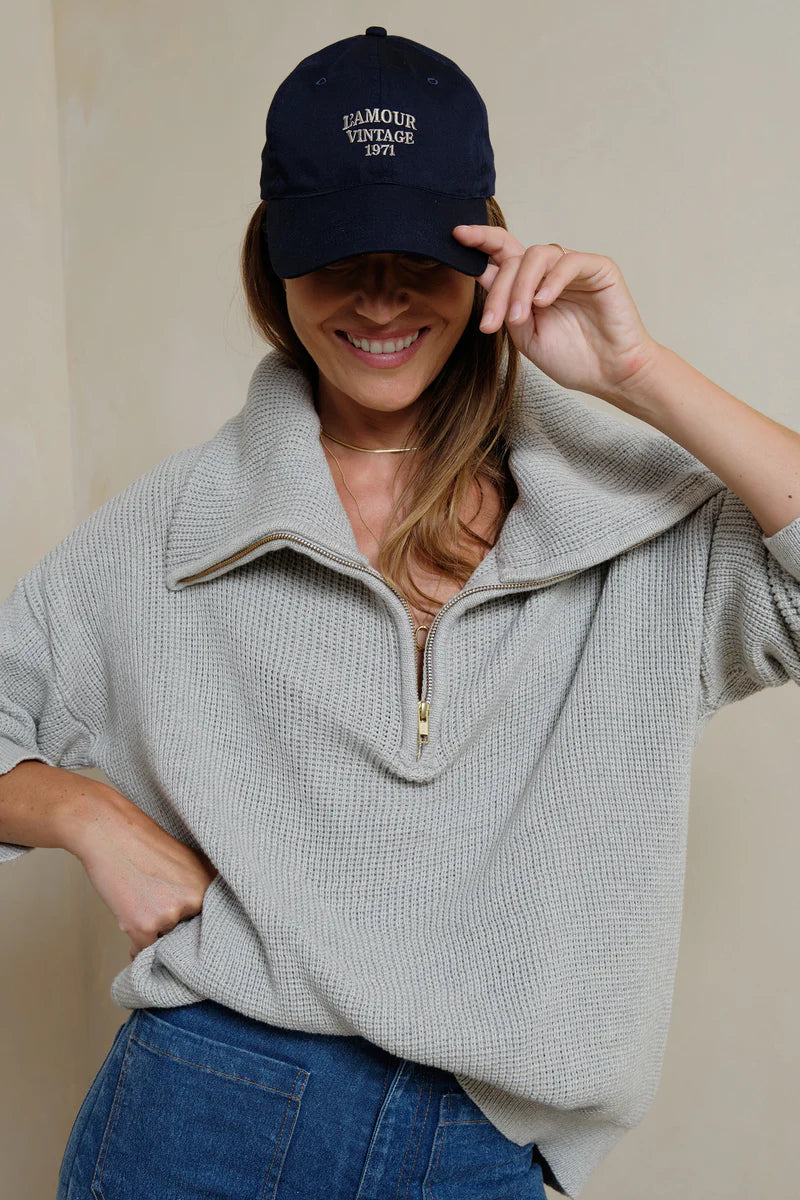 Lilya | L'Amour Vintage Cap -Navy
