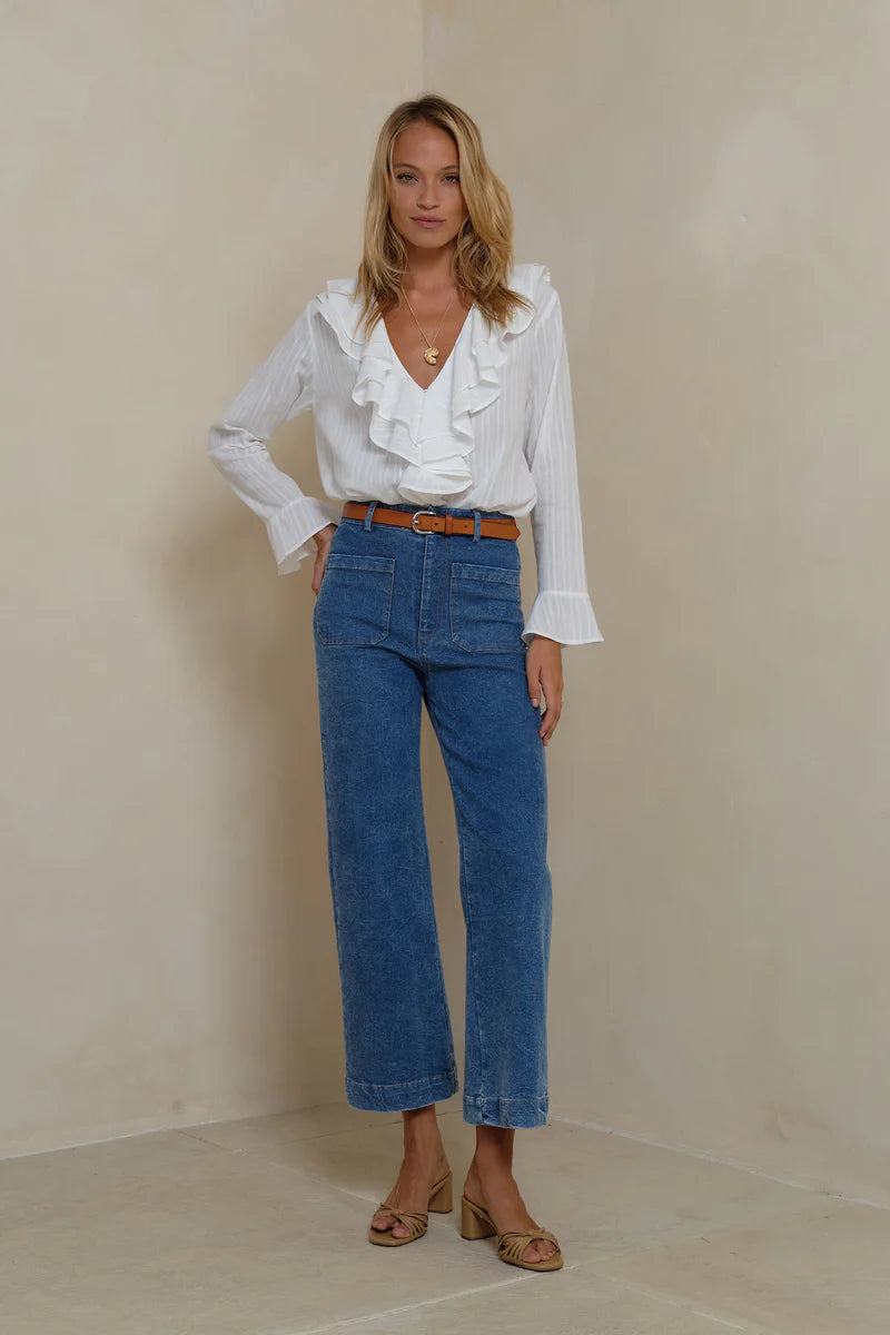 Lilya | Molly Denim Jeans- Mid Blue