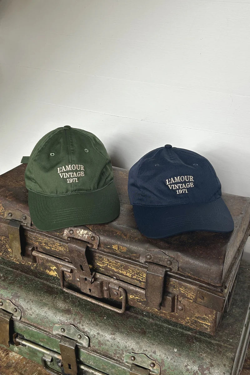 Lilya | L'Amour Vintage Cap -Jungle Green