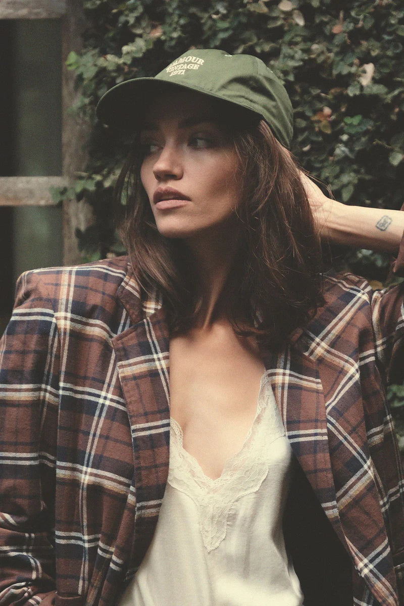 Lilya | L'Amour Vintage Cap -Jungle Green