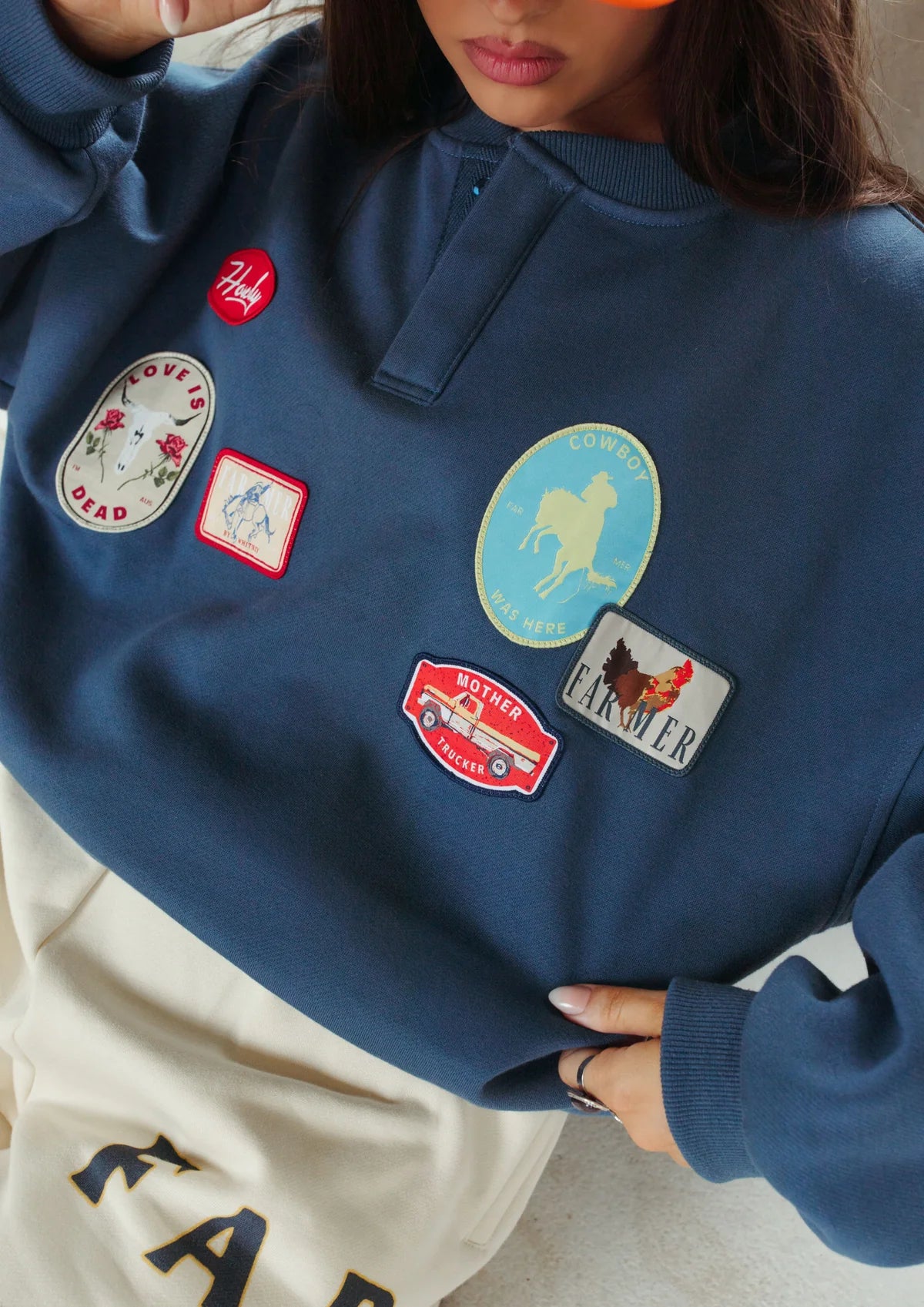 FAR MER by Whitney | The Love Is Dead Button Pullover