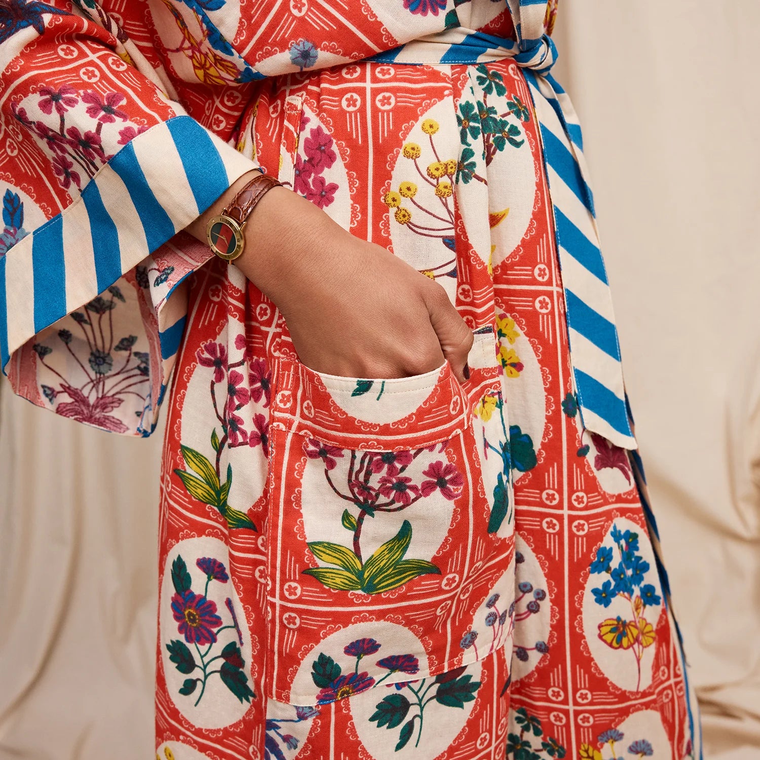 Sage x Clare | Gigi Cotton Bath Robe