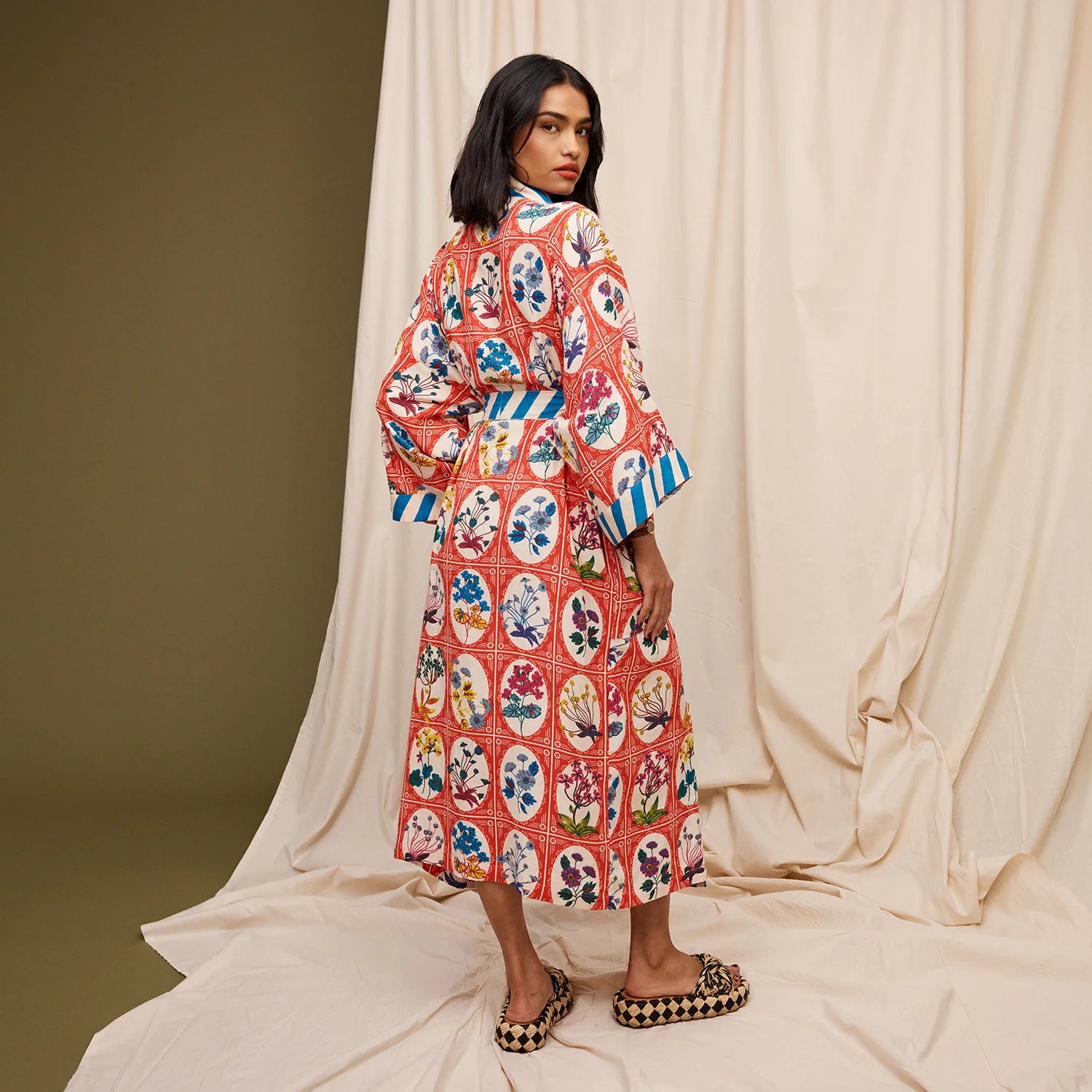 Sage x Clare | Gigi Cotton Bath Robe
