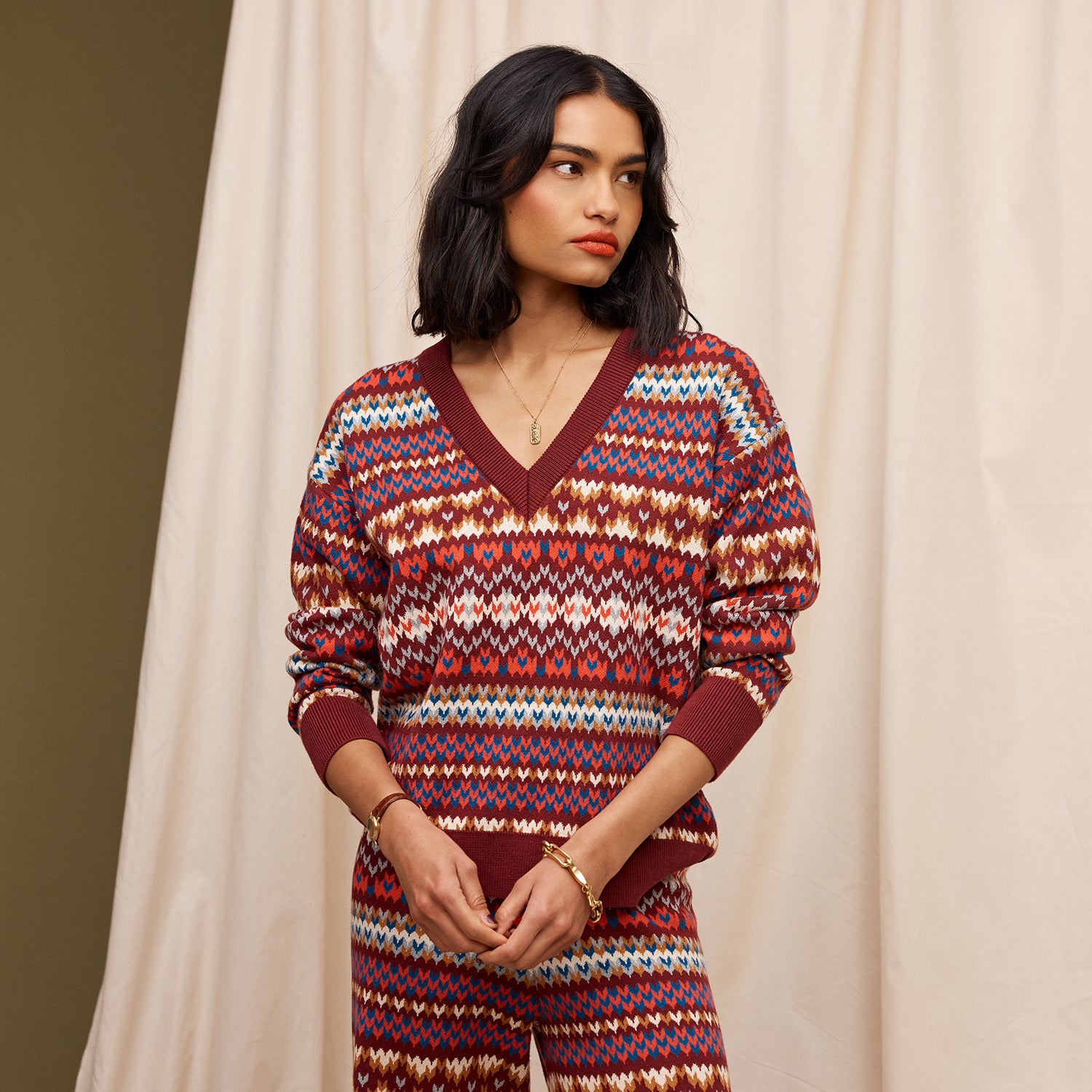 Sage x Clare | Arlette Knit Jumper
