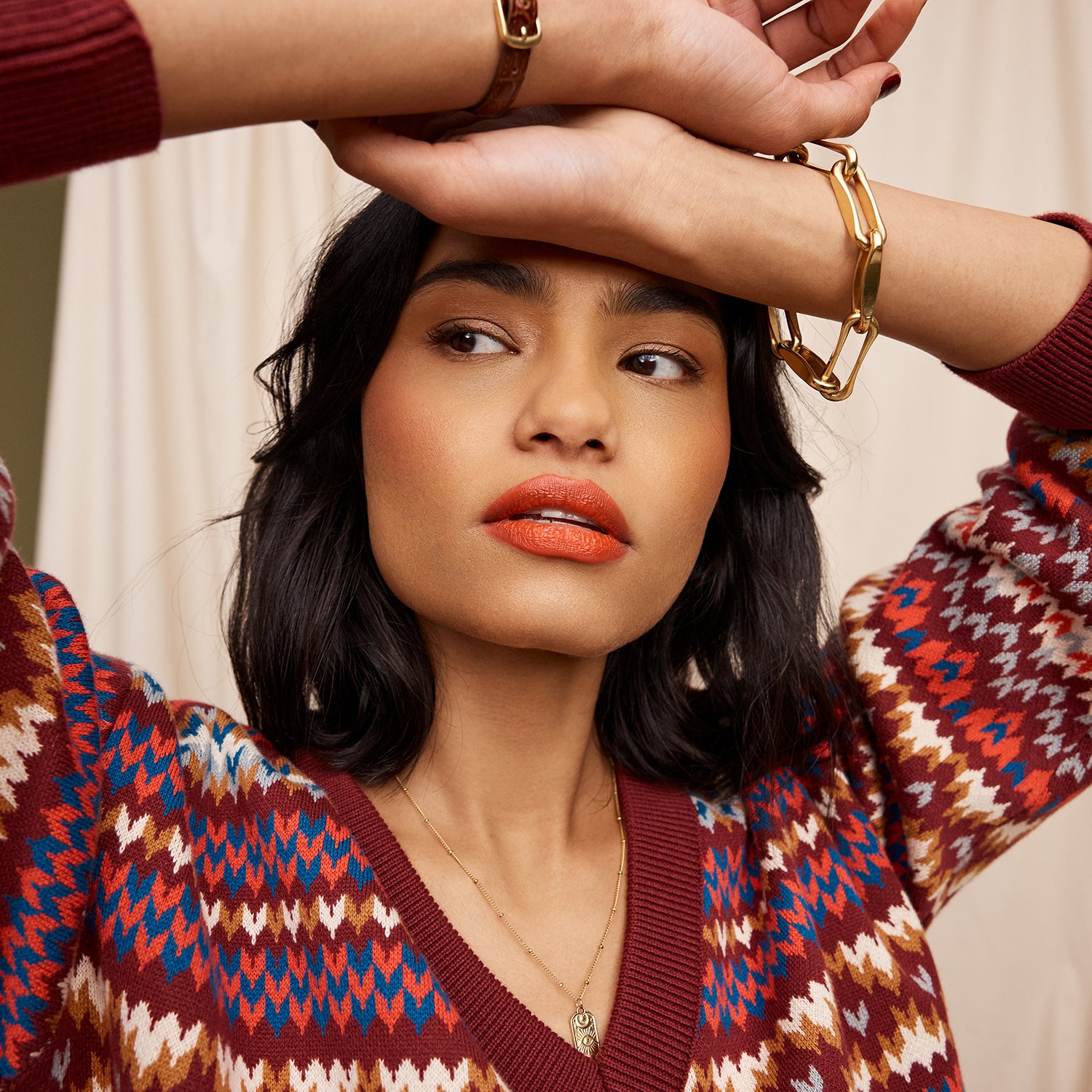 Sage x Clare | Arlette Knit Jumper