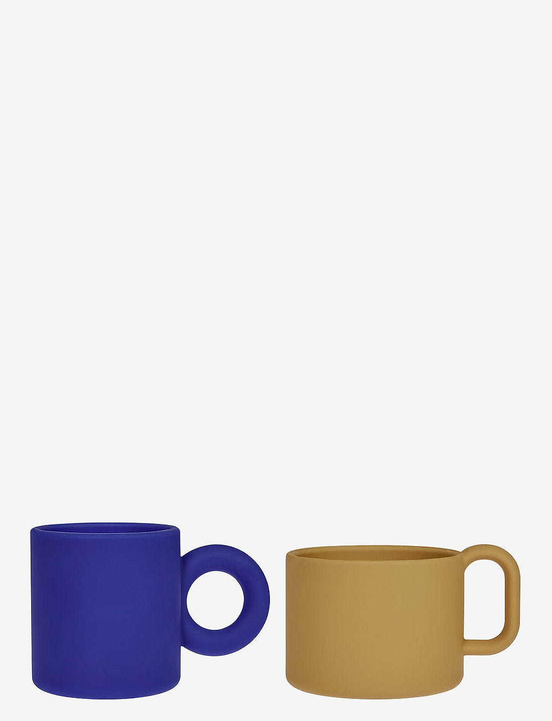 OYOY | Nomu Cup 2 pack - Blue/caramel
