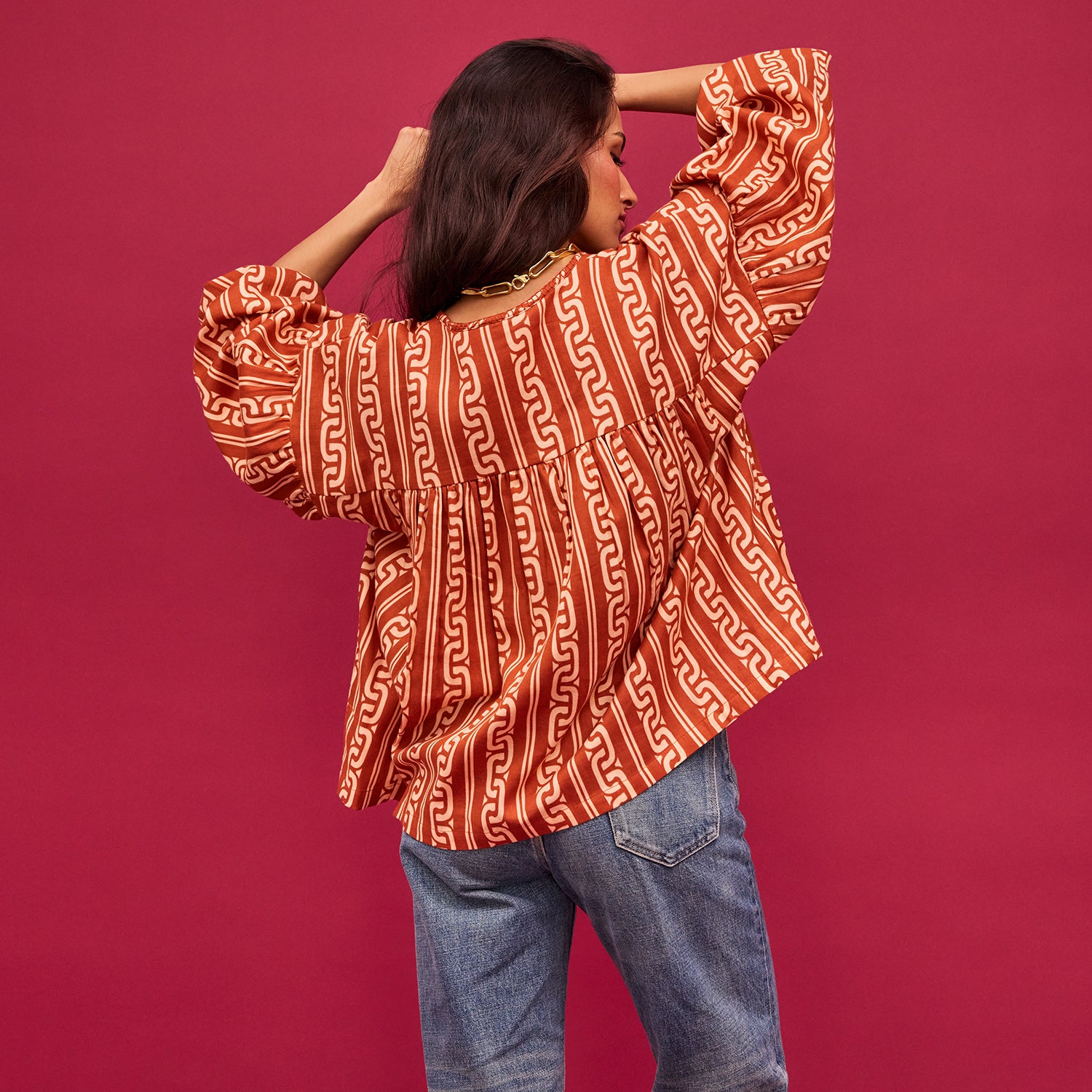 Sage x Clare | Fidel Blouse