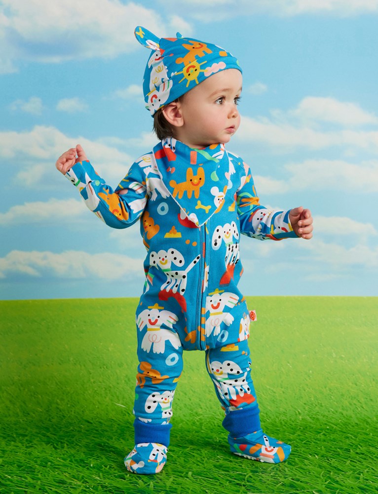Halcyon Nights | Puppy Park Long Sleeve Romper