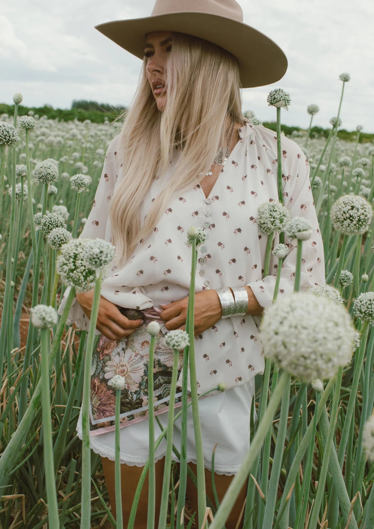 FAR MER by Whitney | Rose Prick Blouse