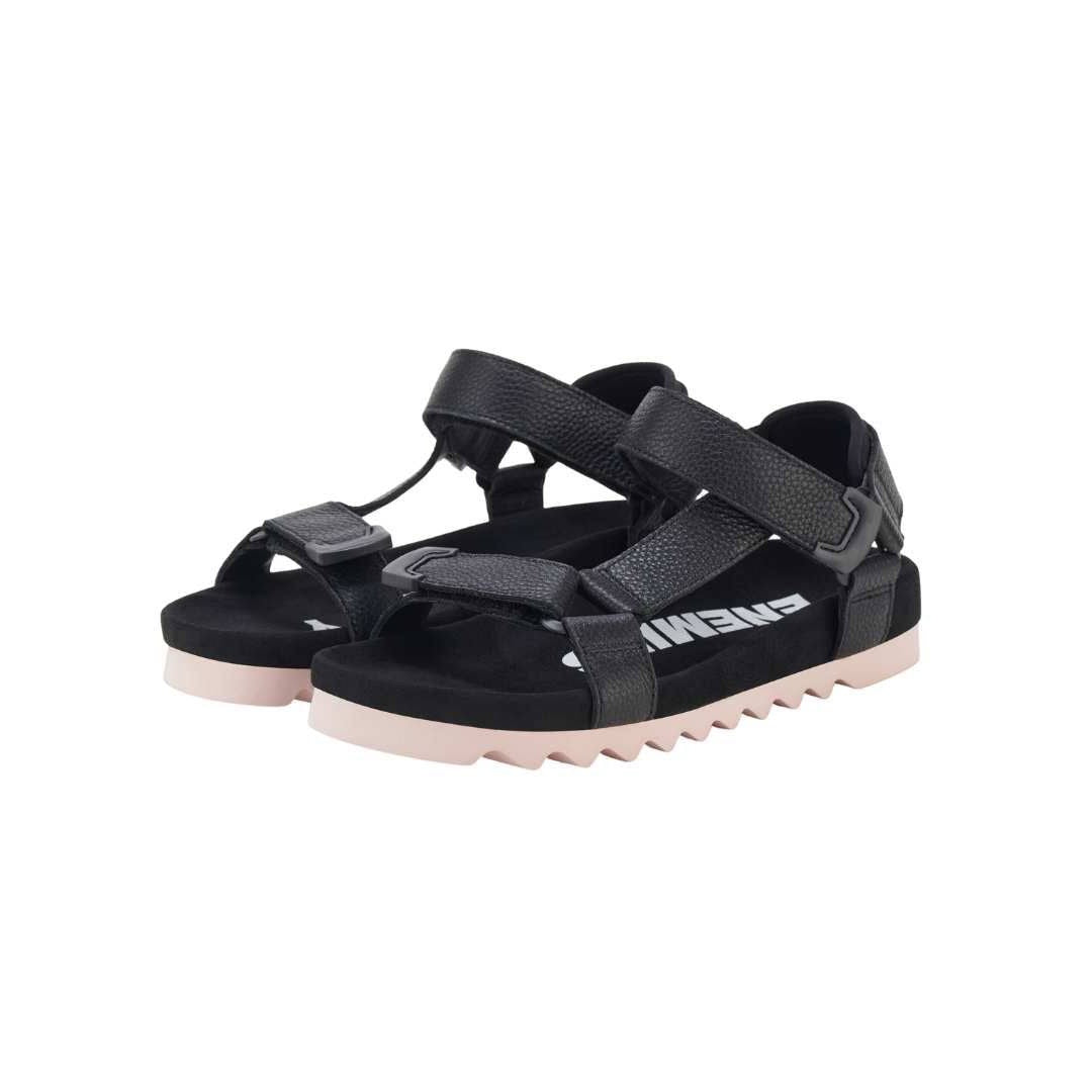 Rollie Nation | Sandal Tooth Wedge - Blk/Pink