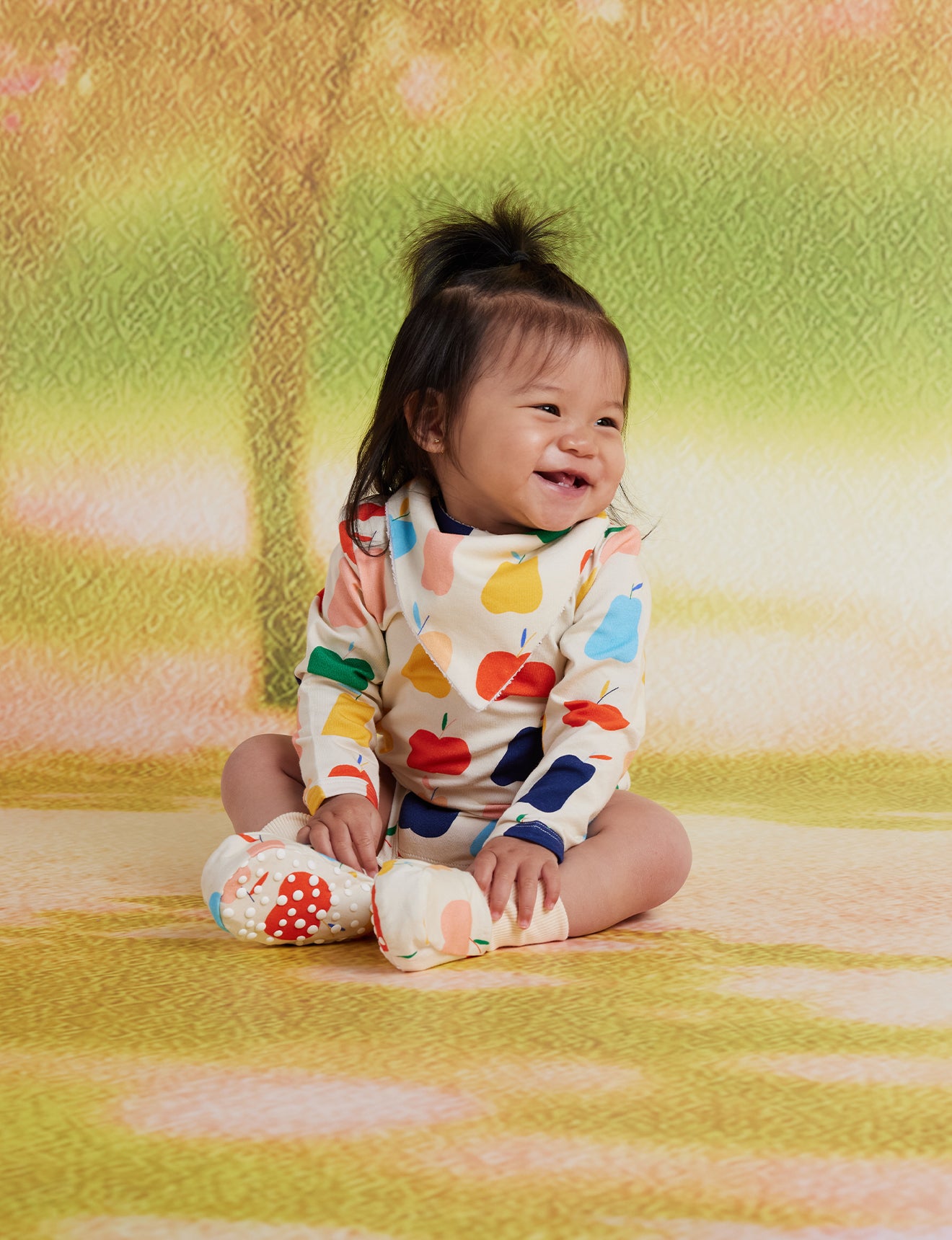 Halcyon Nights | Baby Bib / Tiny Orchard