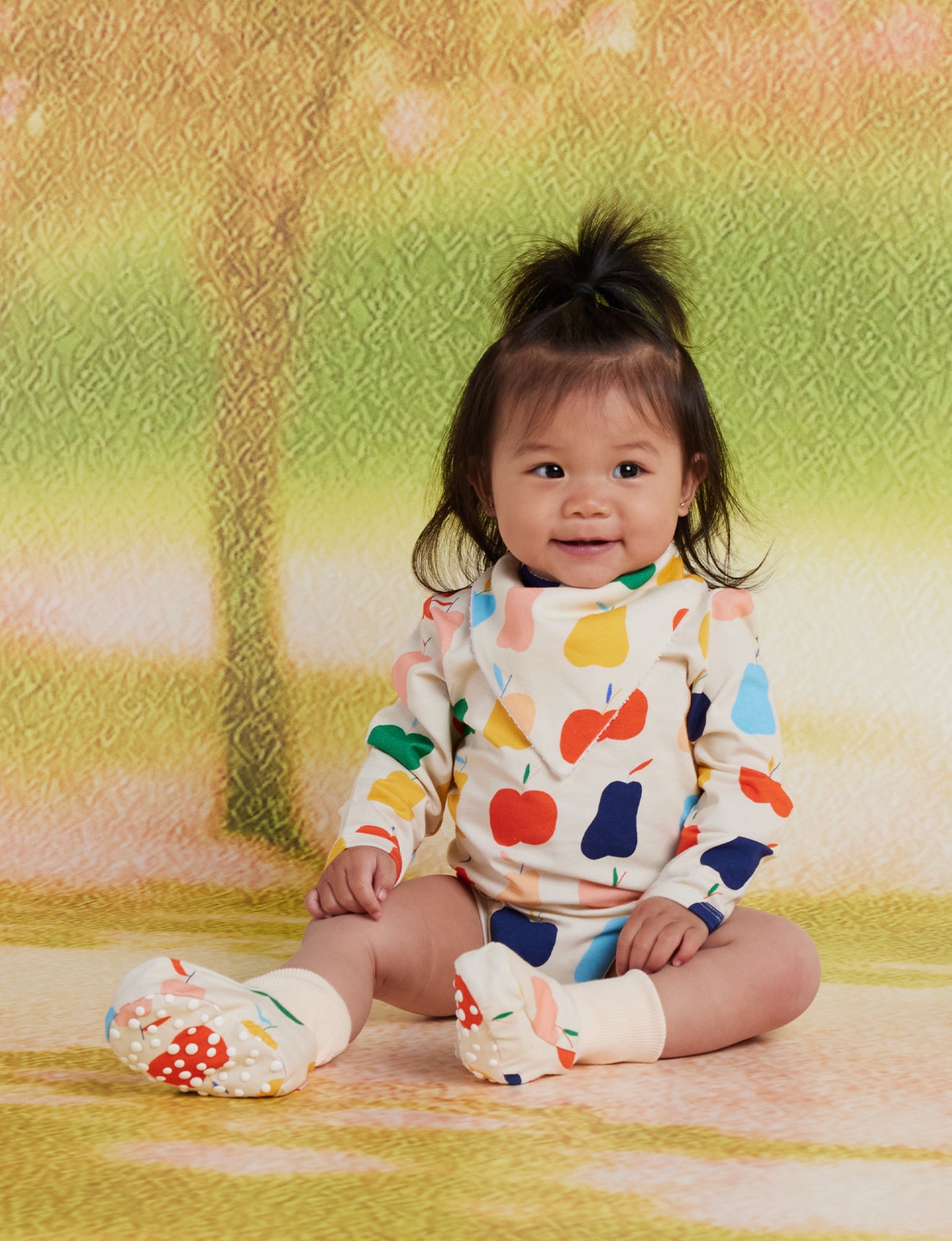 Halcyon Nights | Baby Bib / Tiny Orchard