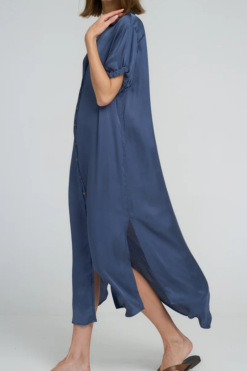 Lilya | Hutton Dress- Ocean Blue