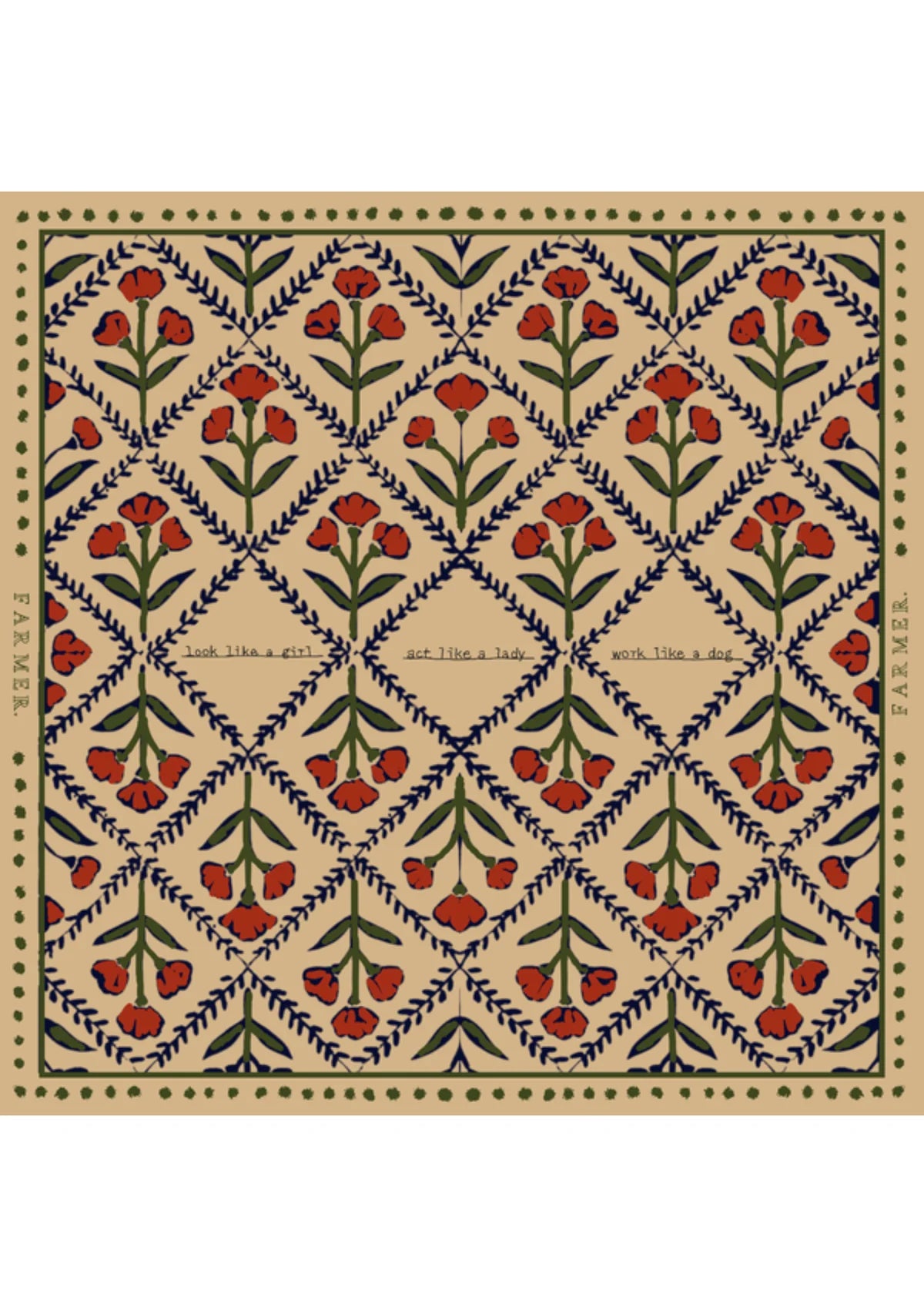 FAR MER by Whitney | Wallflower silk bandanna