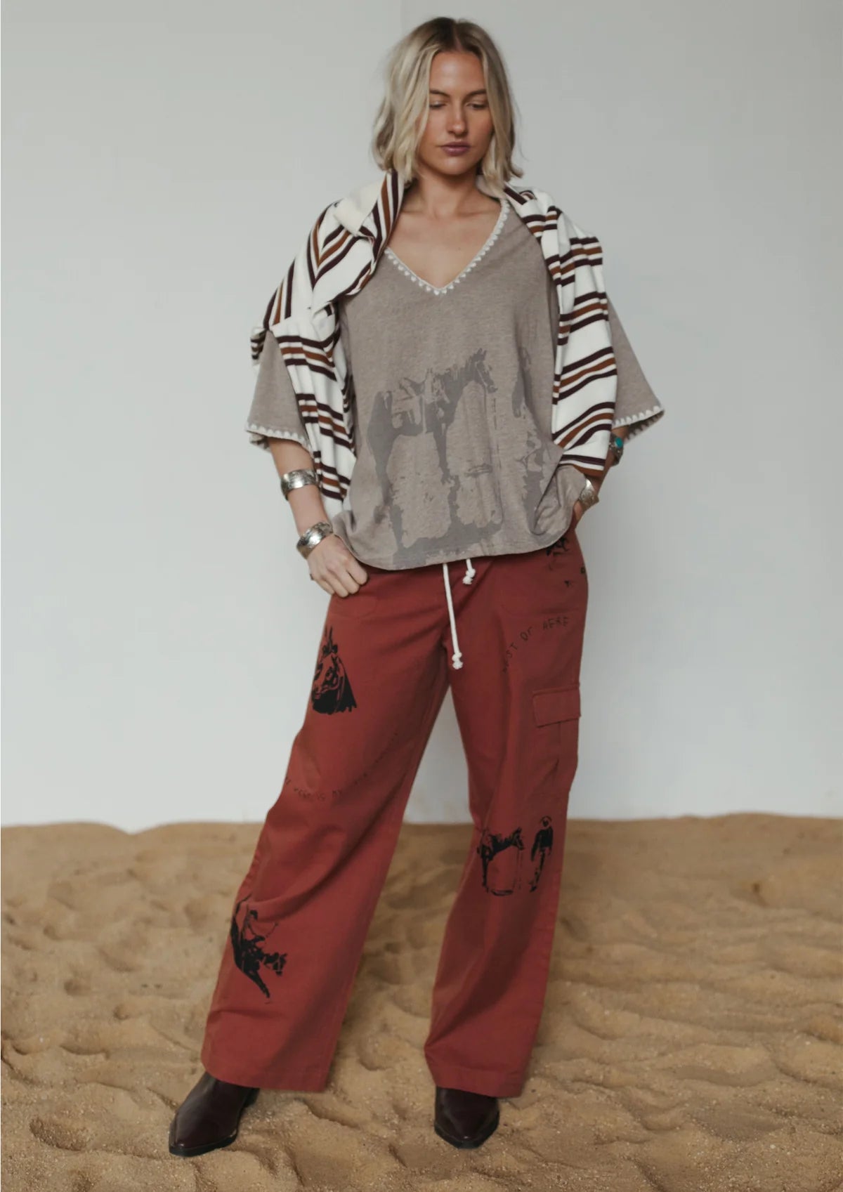FAR MER by Whitney | The West of Here Drawstring Pant