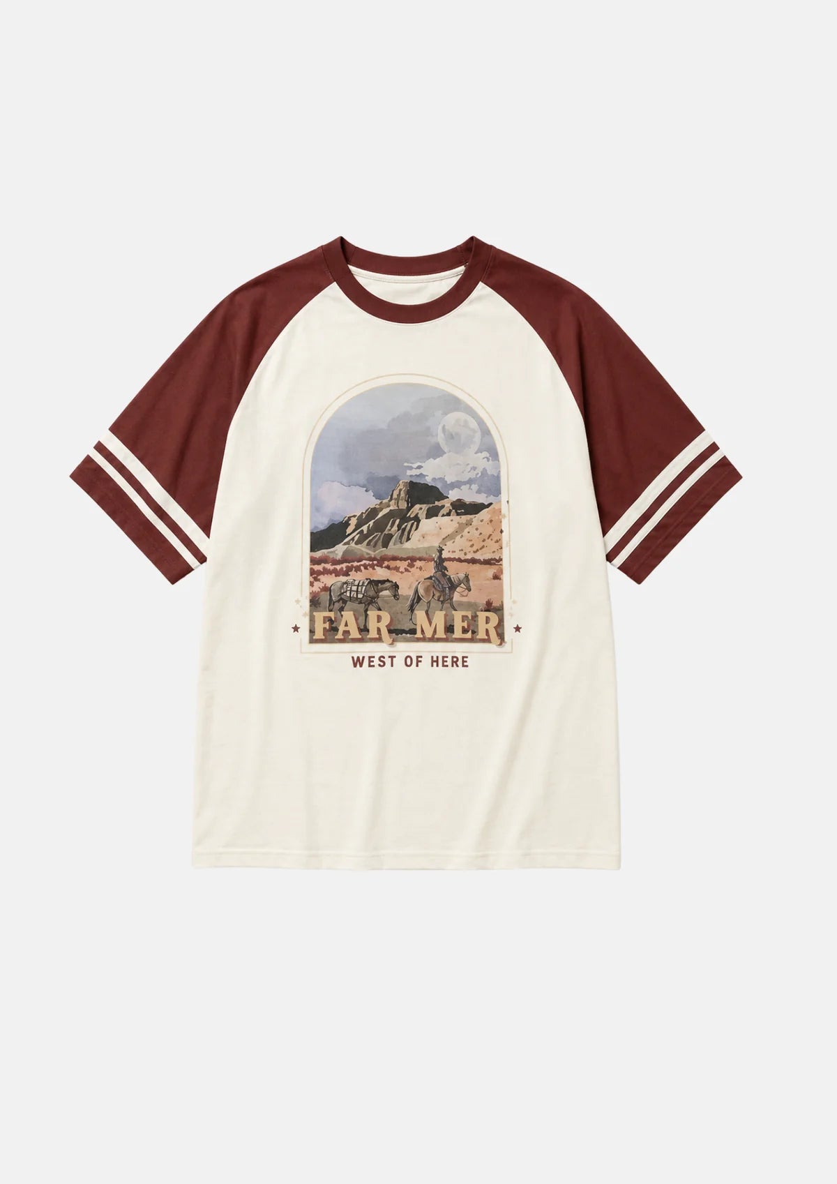 FAR MER by Whitney | West Of Here Raglan Tee