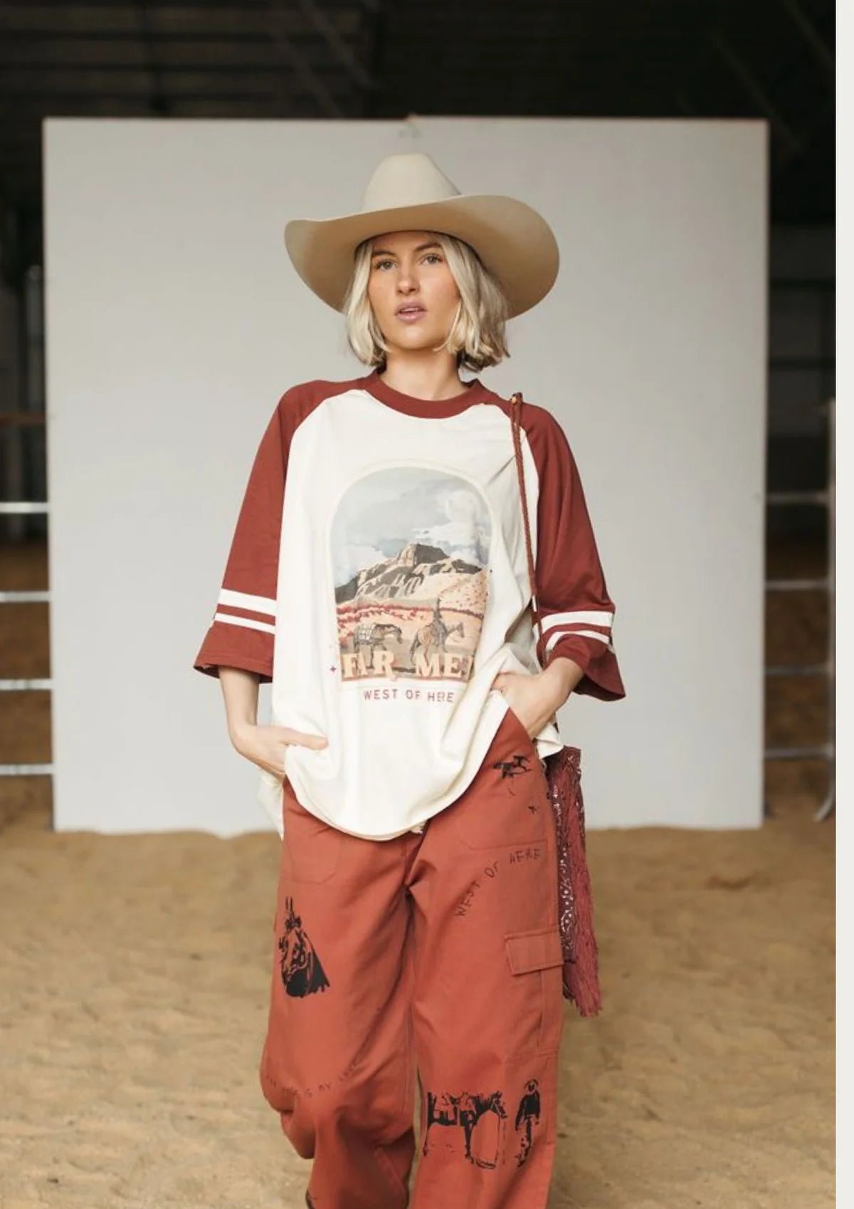 FAR MER by Whitney | West Of Here Raglan Tee