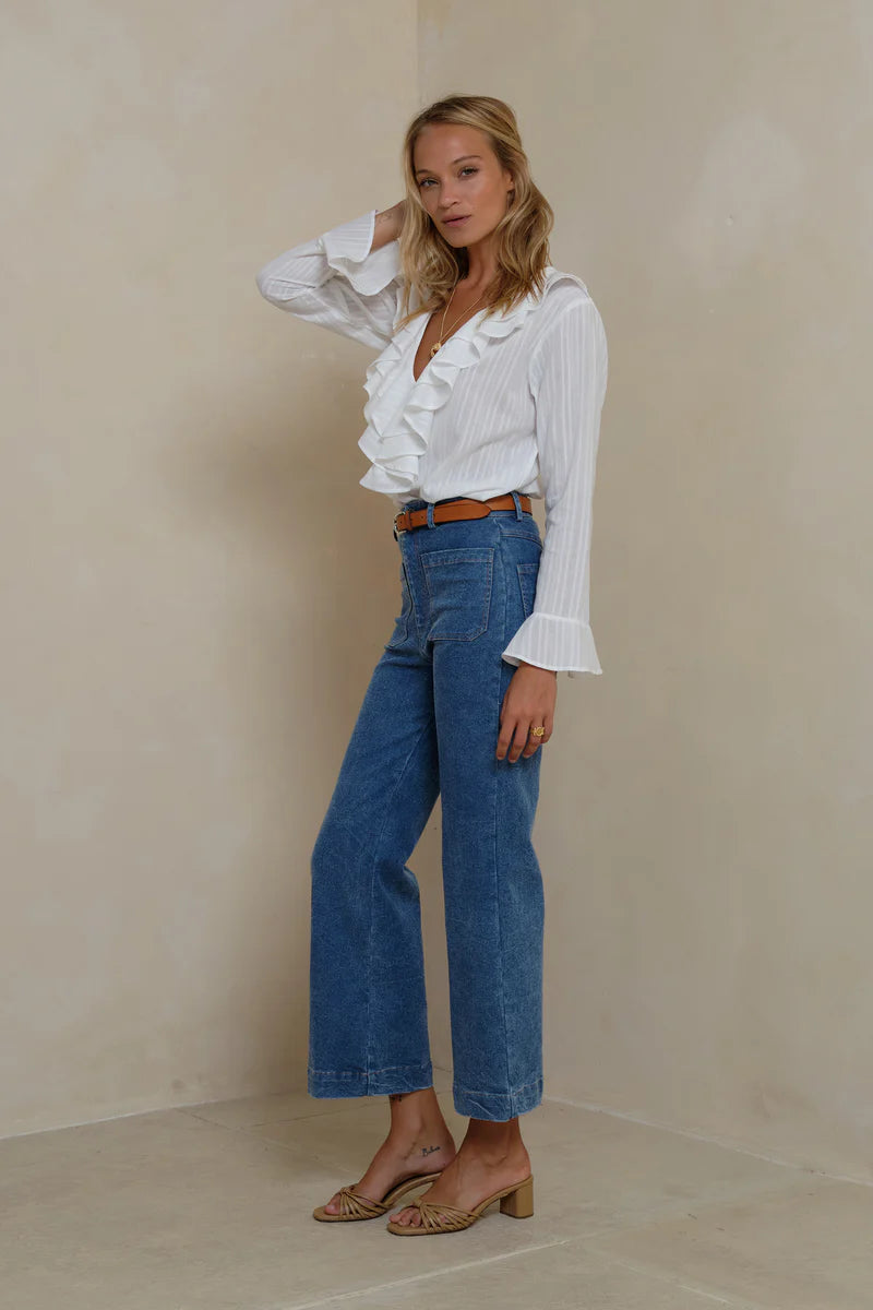 Lilya | Molly Denim Jeans- Mid Blue