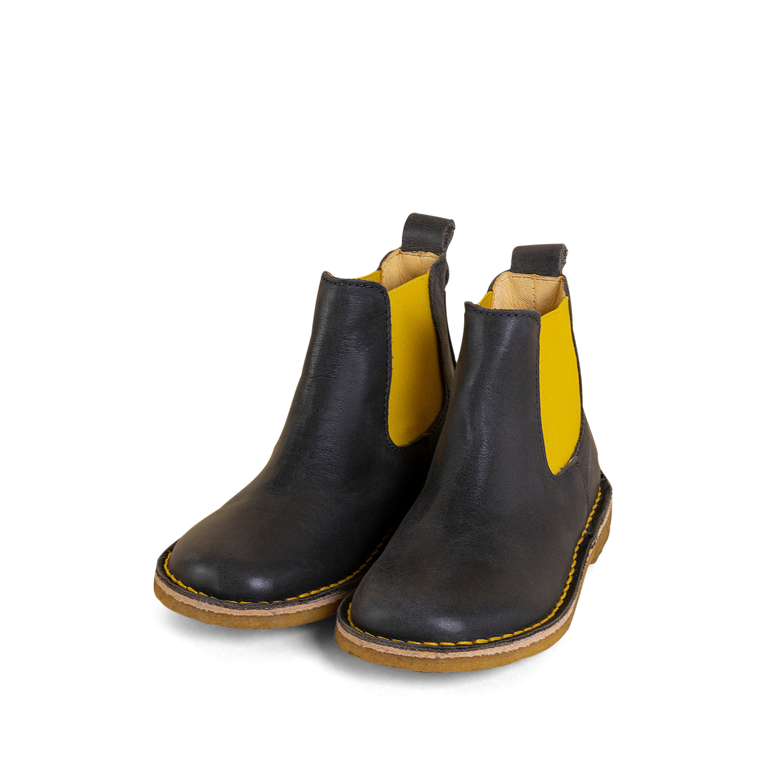 Dulis | Chelsea Boot - Grey/Yellow