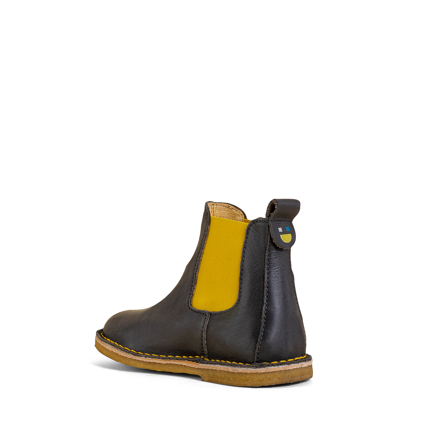 Dulis | Chelsea Boot - Grey/Yellow