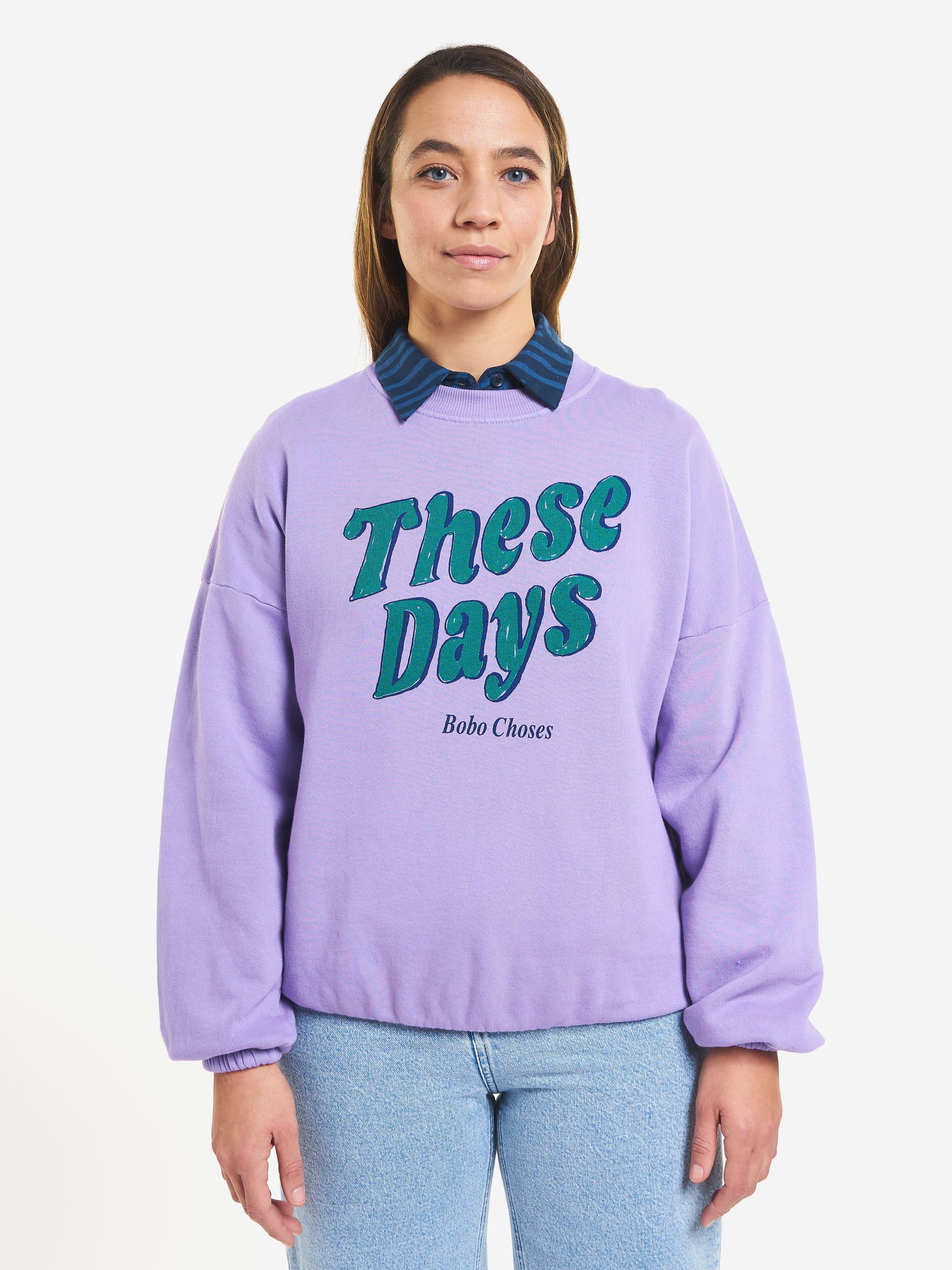 Bobo Choses WOMAN | These Days oversized Sweatshirt