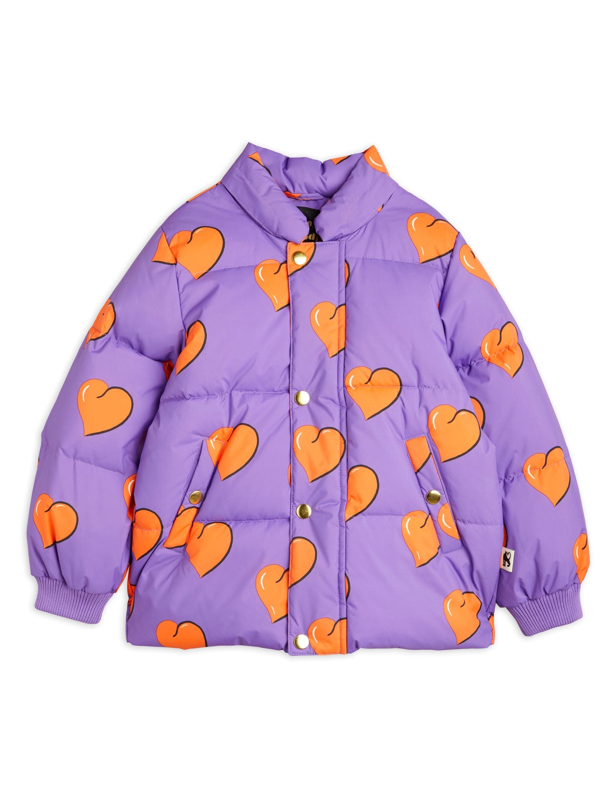 Mini Rodini | Hearts puffer jacket