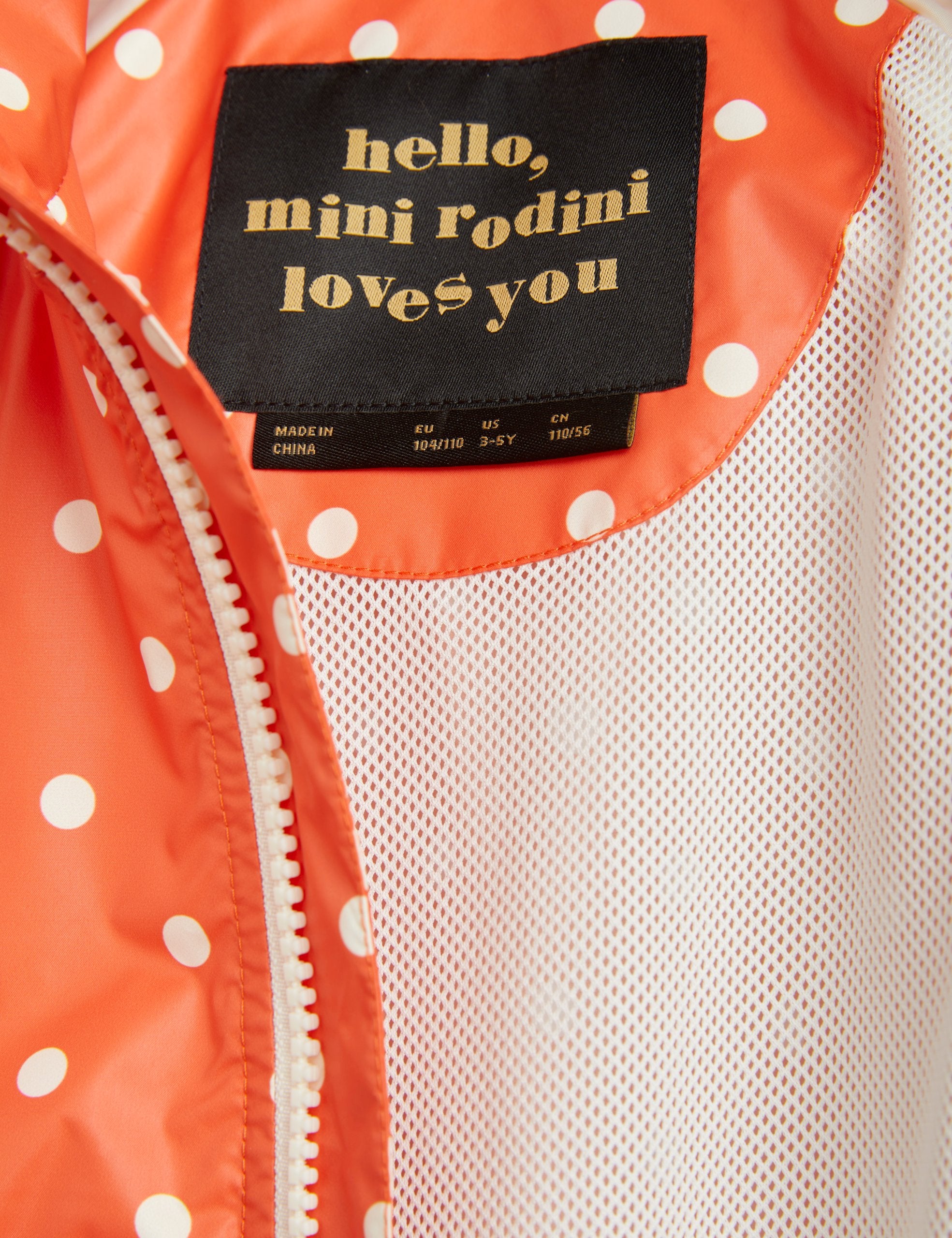 Mini Rodini | Polka Dot lightweight Jacket