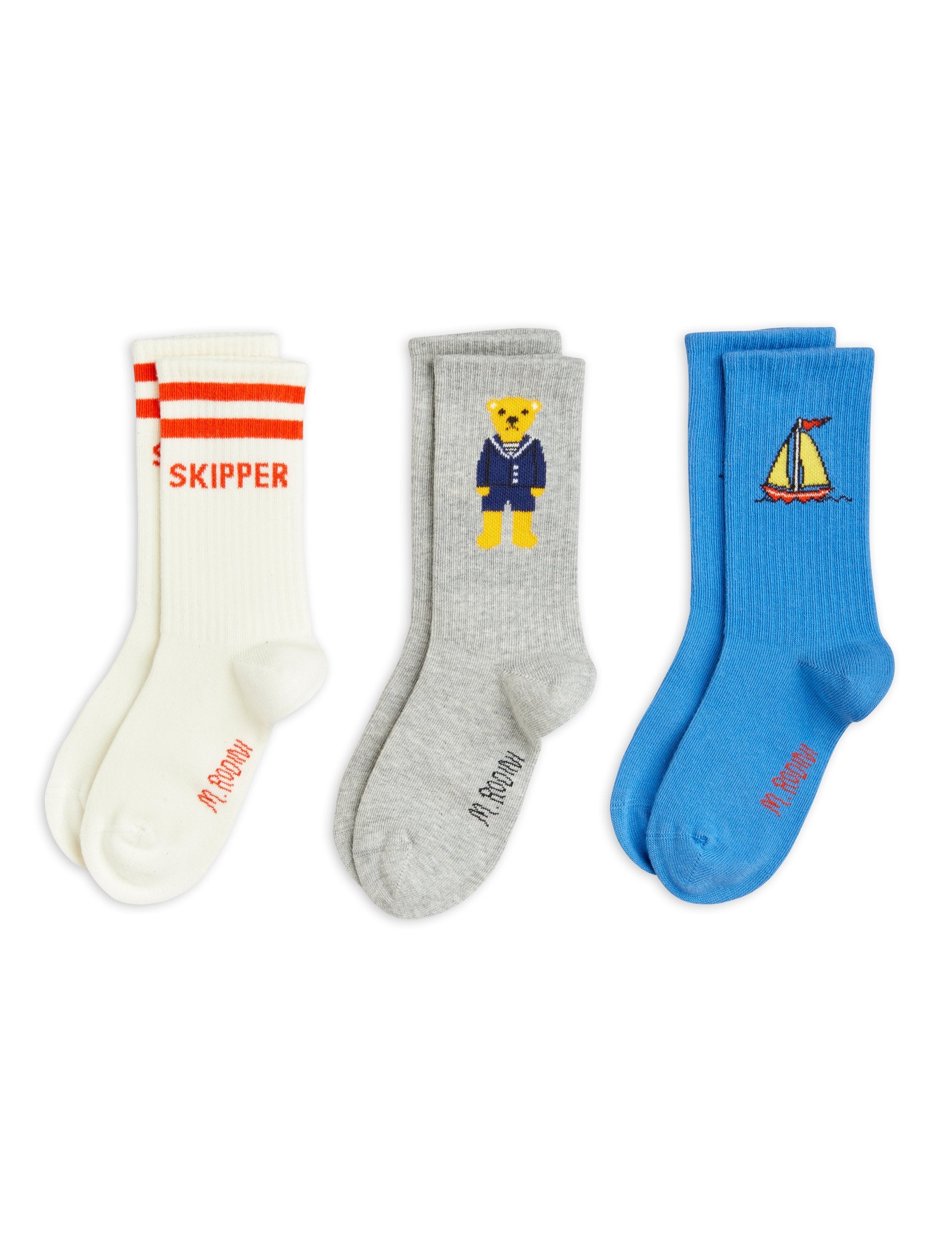 Mini Rodini BABY | Skipper 3-pack socks