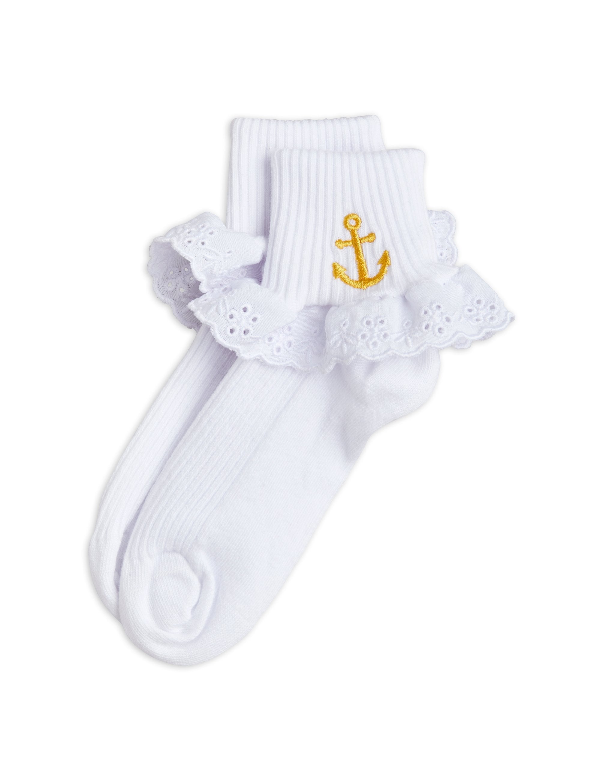 Mini Rodini | Anchor lace socks
