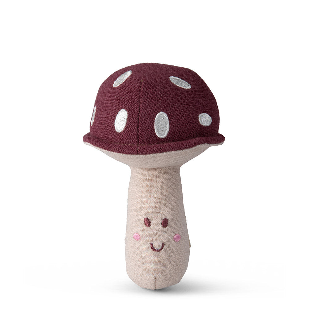 Picca Loulou | Baby Rattle- Mushroom
