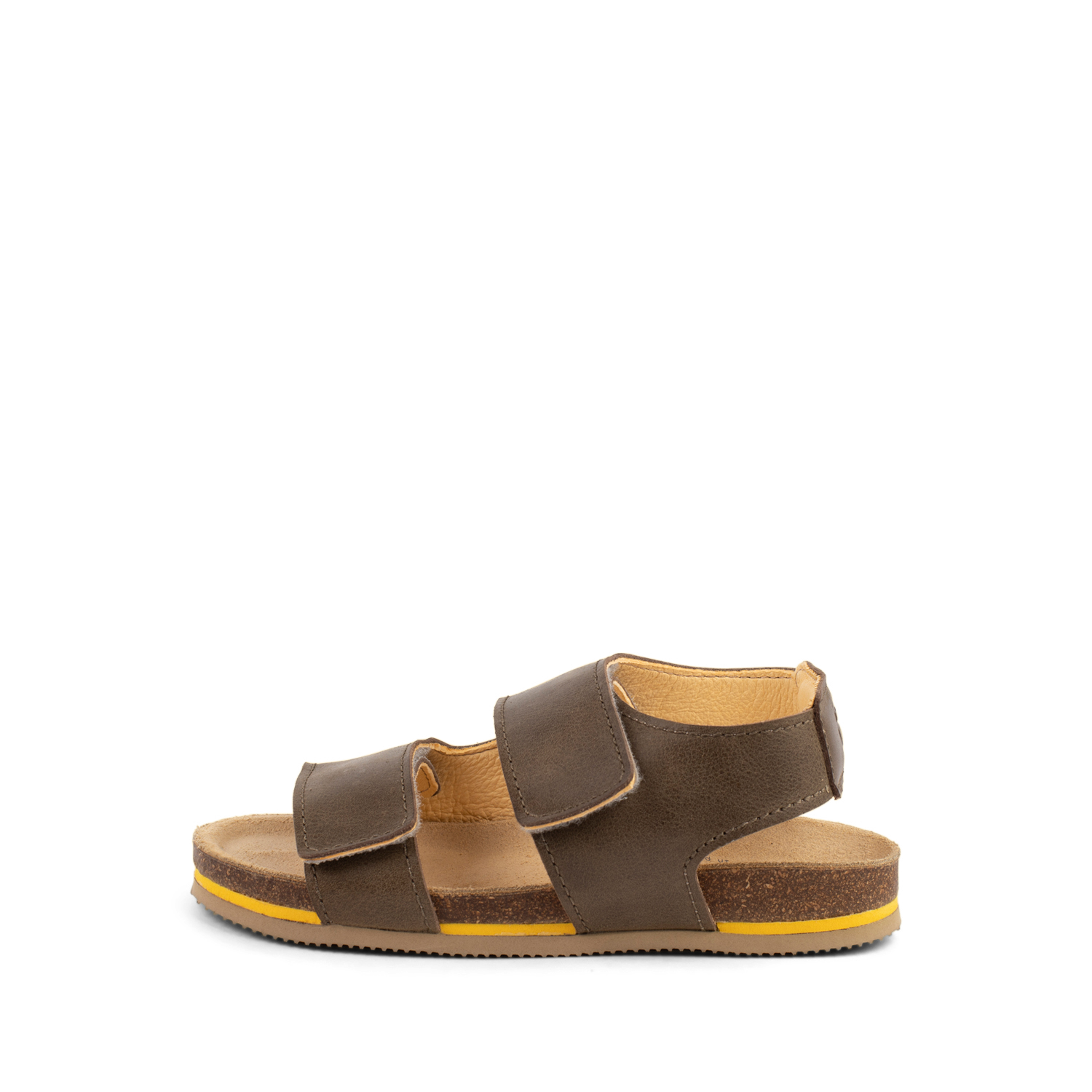 Dulis | Velcro Sandal- Khaki