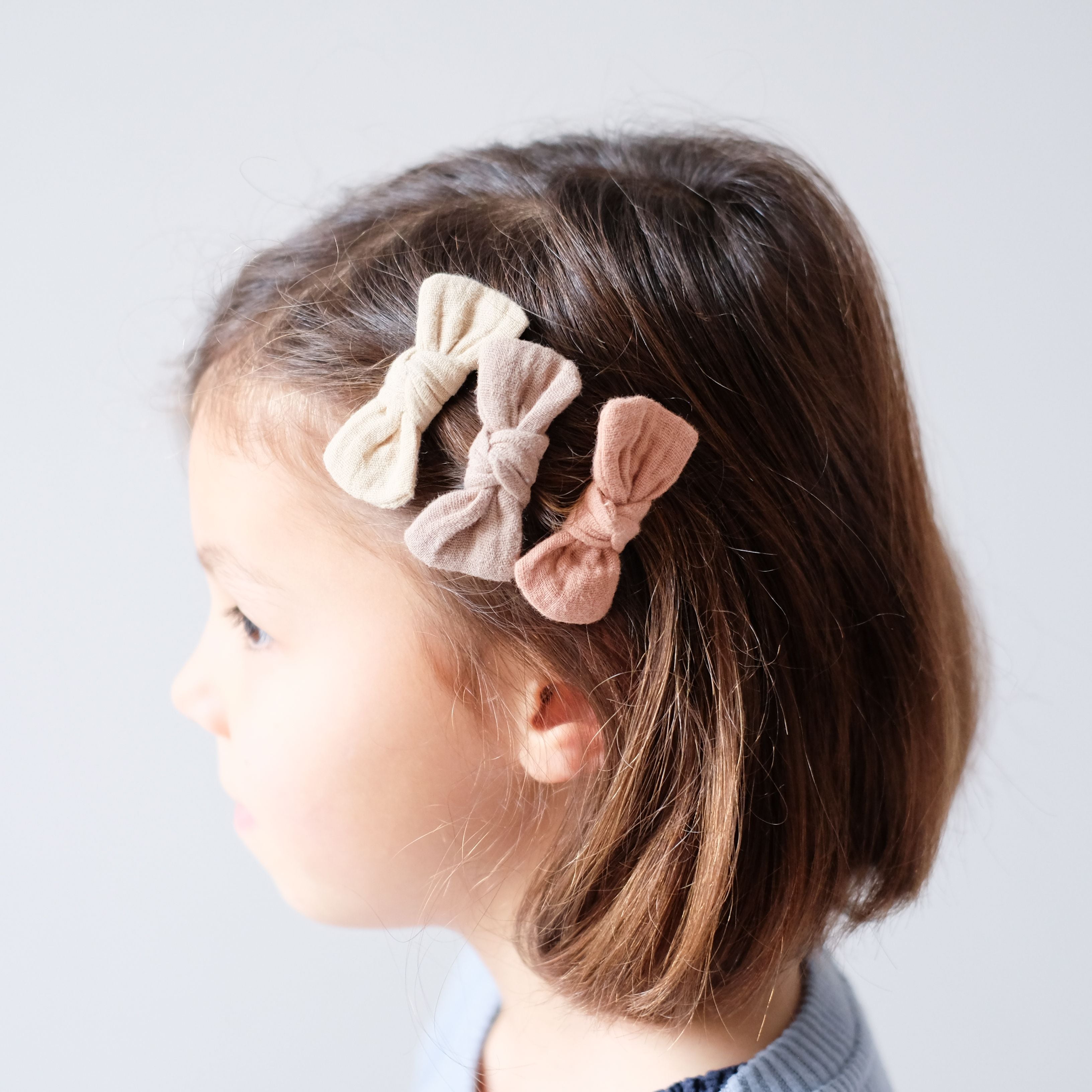 Mimi and Lula | Cotton bow clips Enchanted Woodland