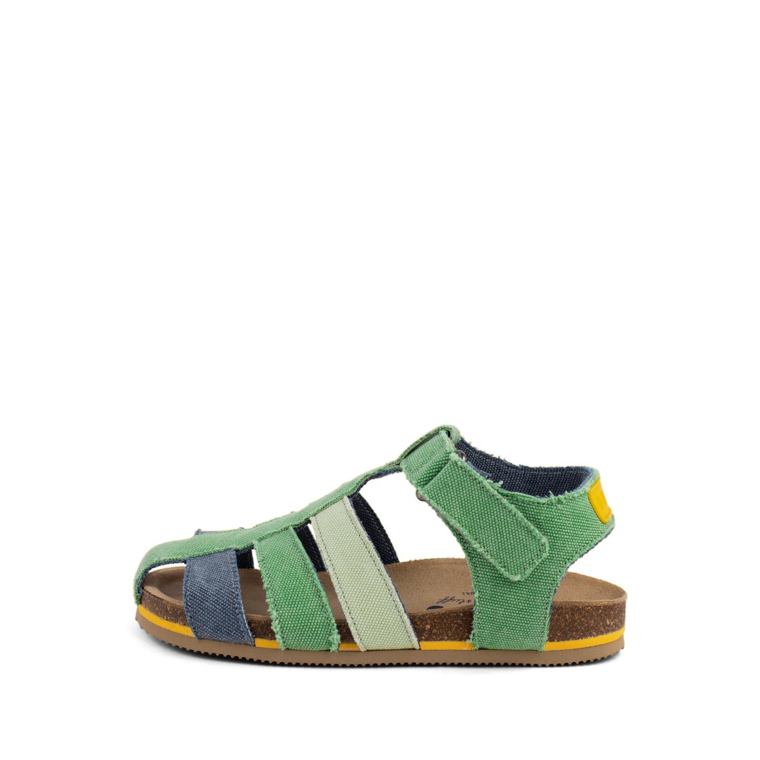 Dulis | Straps sandal- Canvas Green