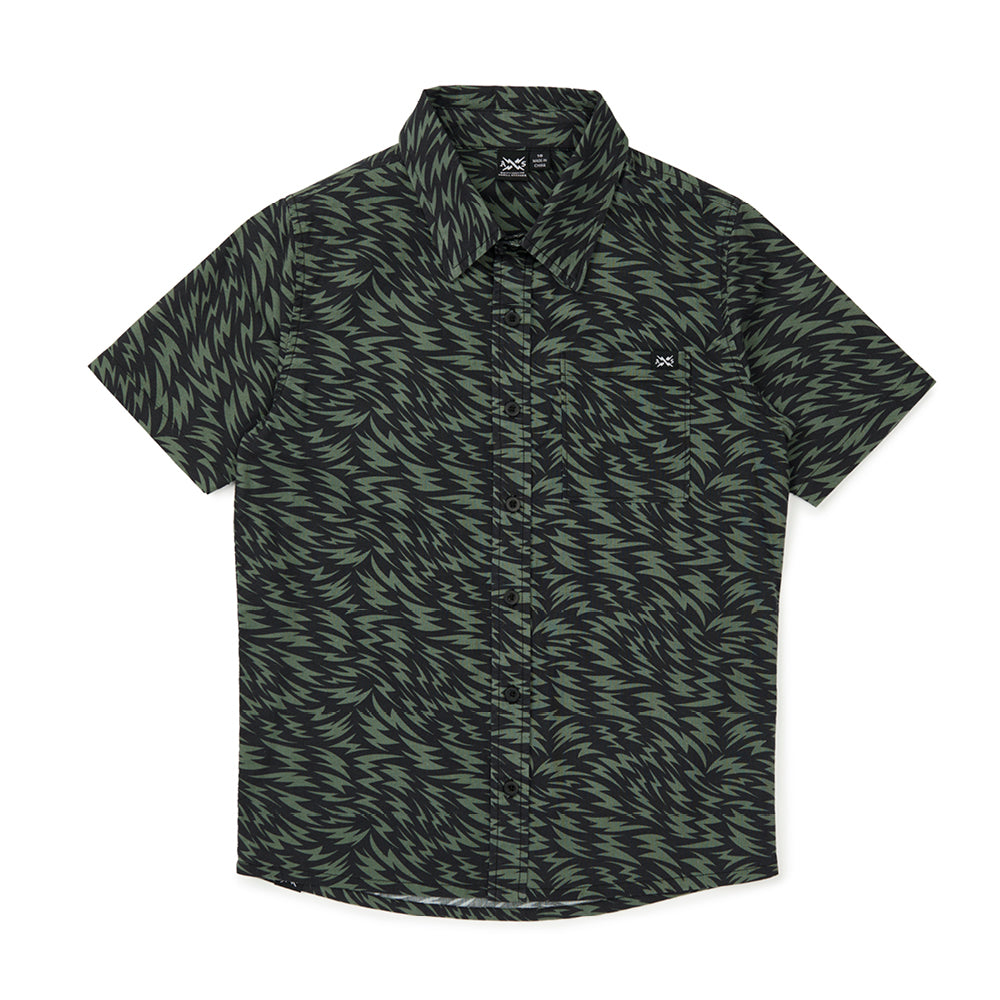 Alphabet Soup | Boom Shirt- Green/ Black