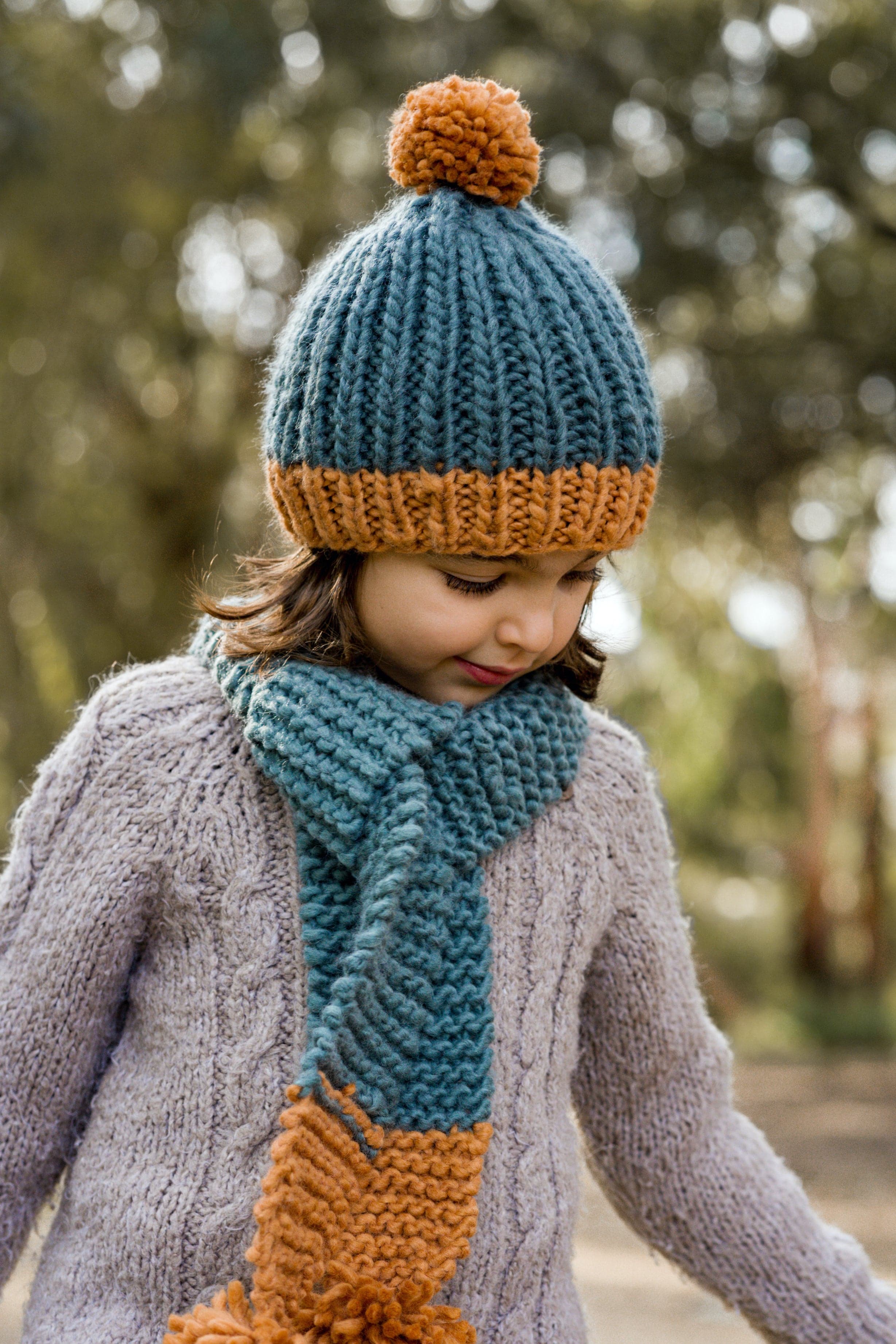 Acorn | Traveller Chunky Scarf Slate