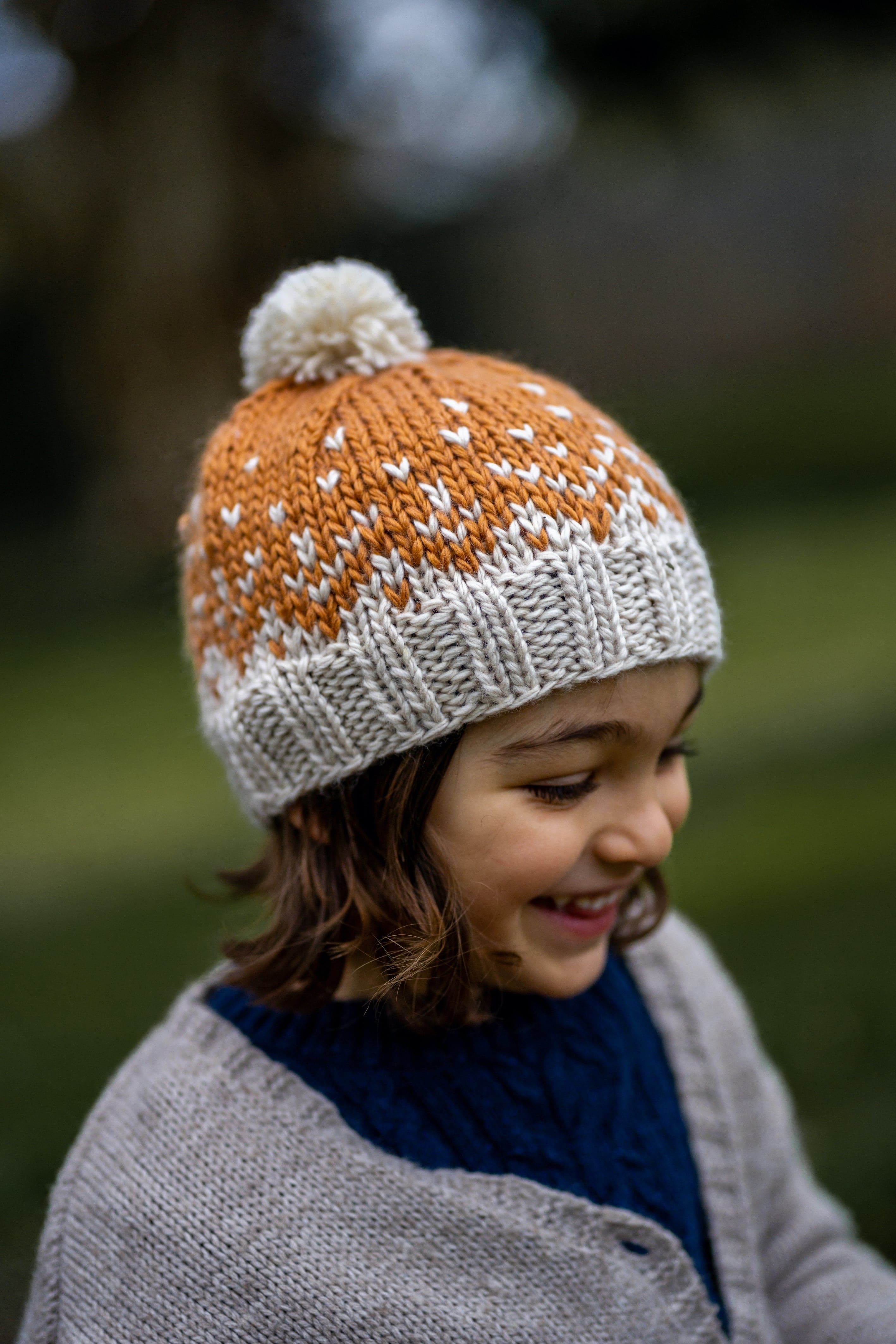 Acorn | Snowflake Beanie Caramel