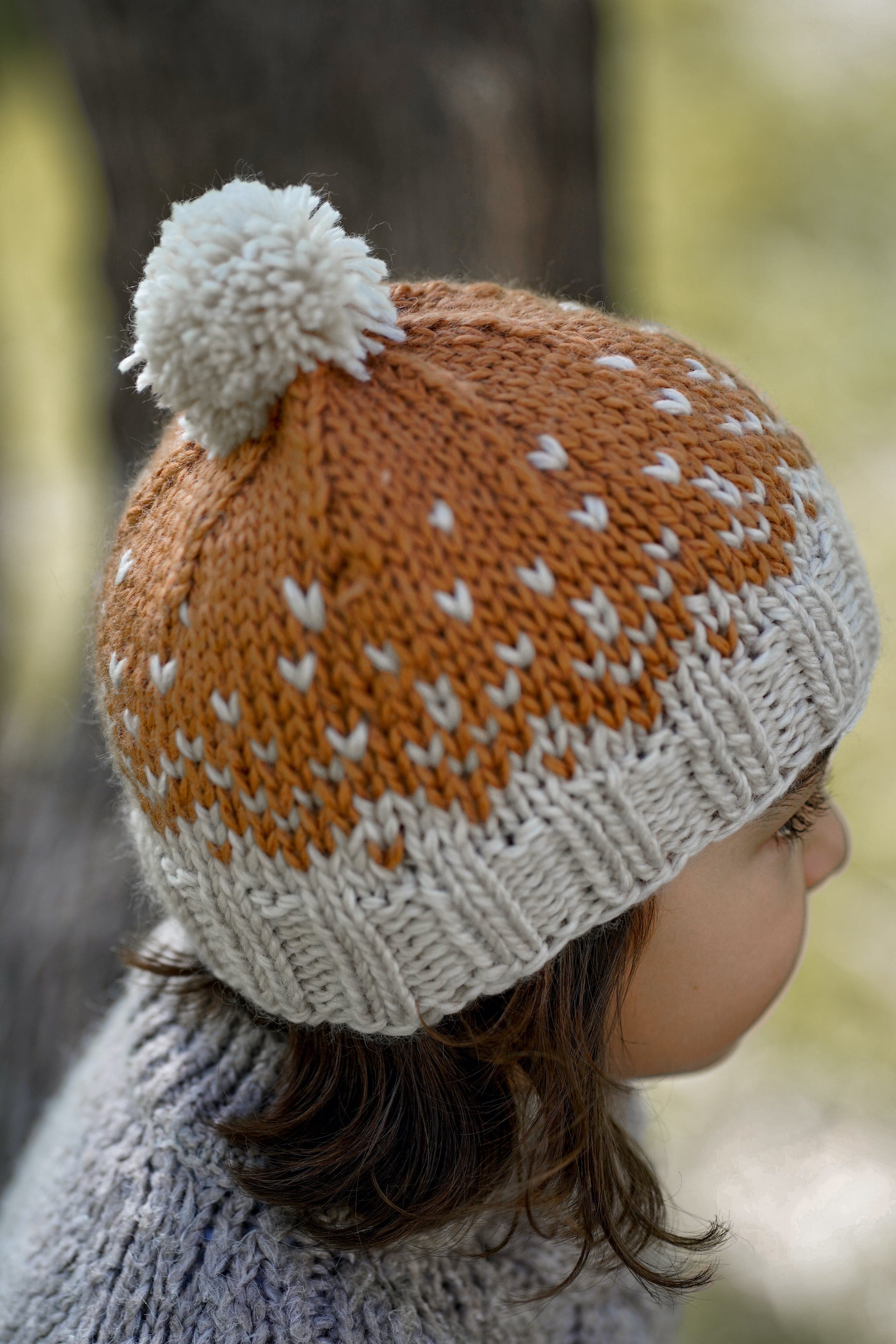Acorn | Snowflake Beanie Caramel