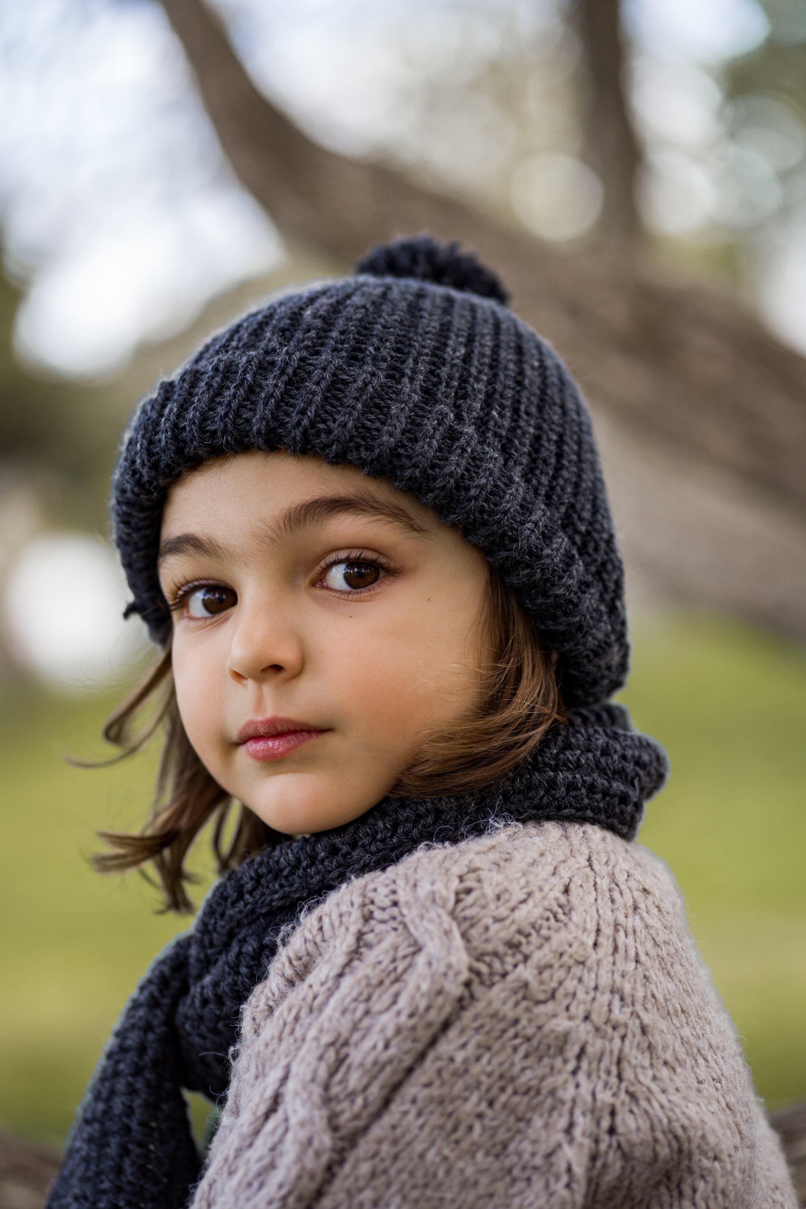 Acorn Campside Beanie Charcoal