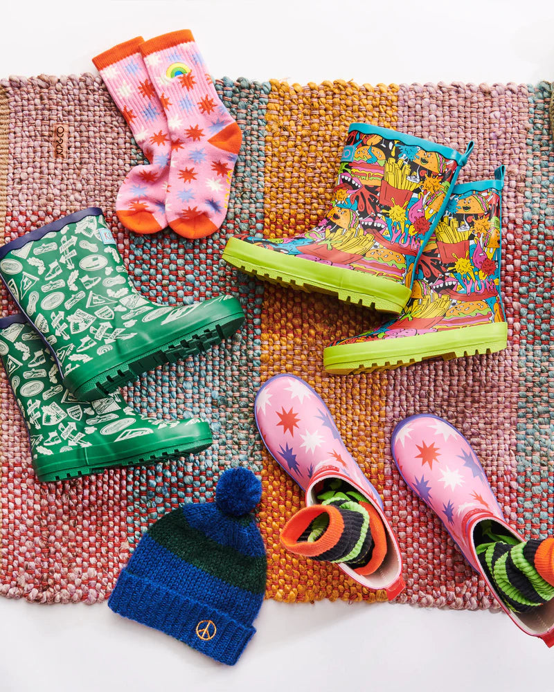 Kip Co KIDS Into The Wild Kids Gumboot Hey Little