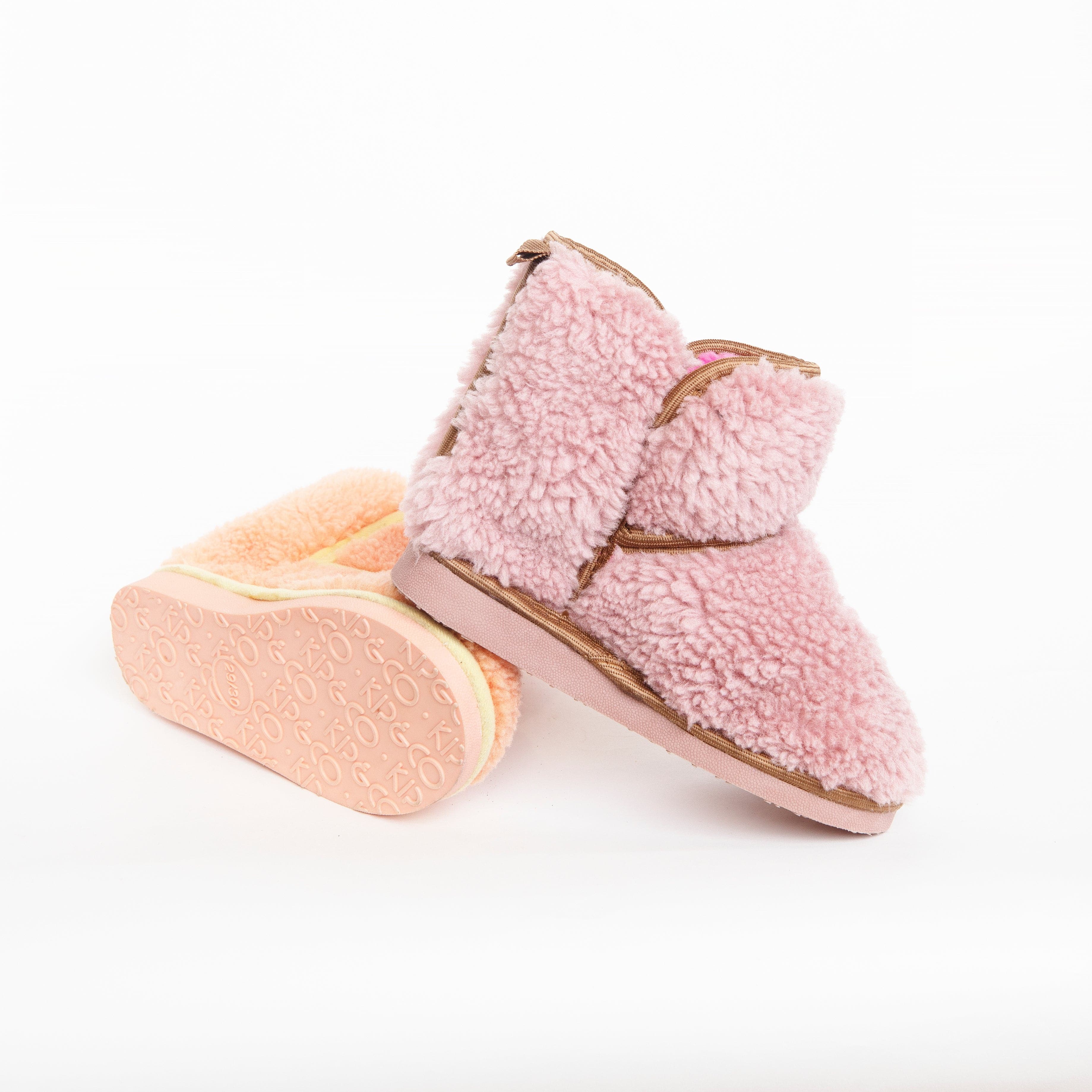 KIP & CO | Roses and Chocolate Boucle Boots KIDS