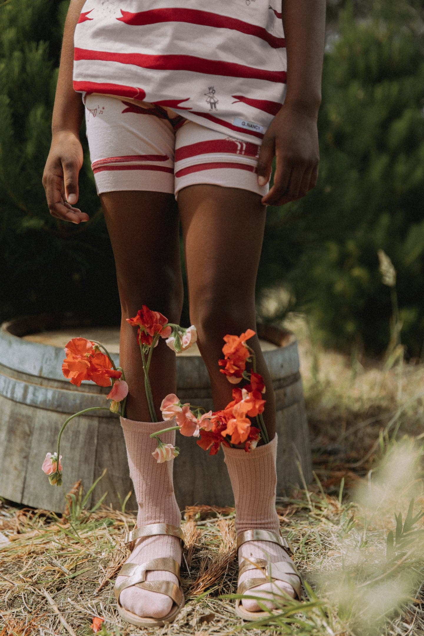 G Nancy | Rose Nutcracker Christmas Shortie