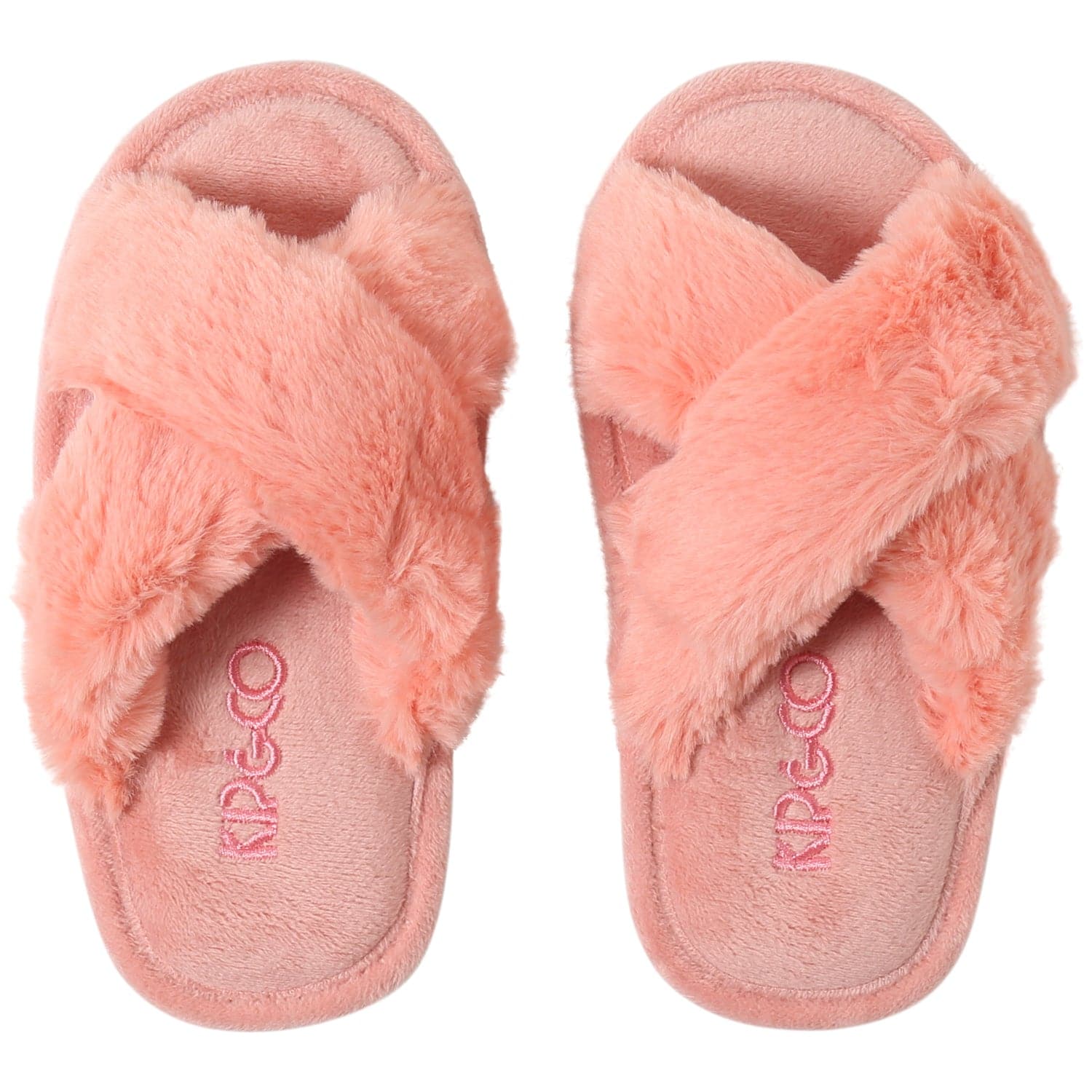 Kip and Co Blush Pink kids slippers