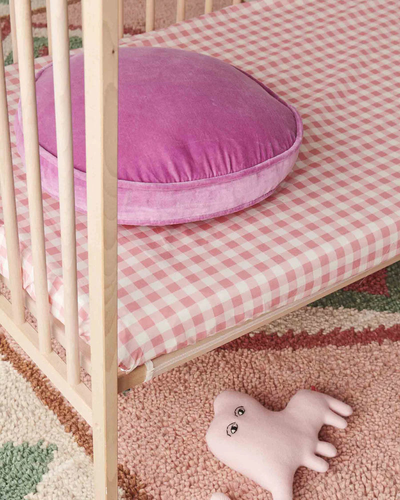 Kip & Co BABY | Gingham Candy Cot & Bassinet Sheet