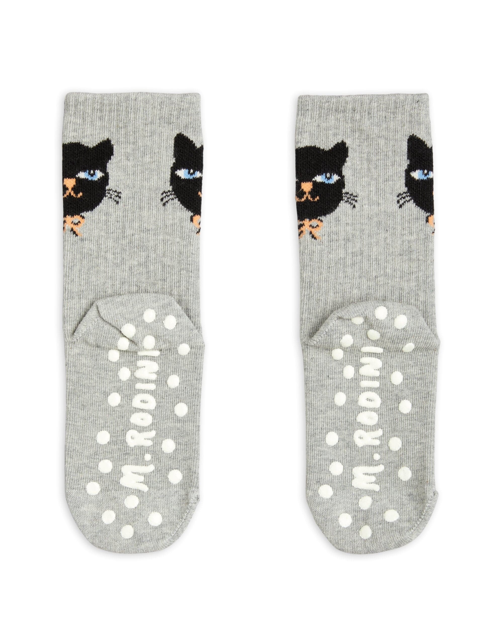 Mini Rodini | Cat sock anti slip