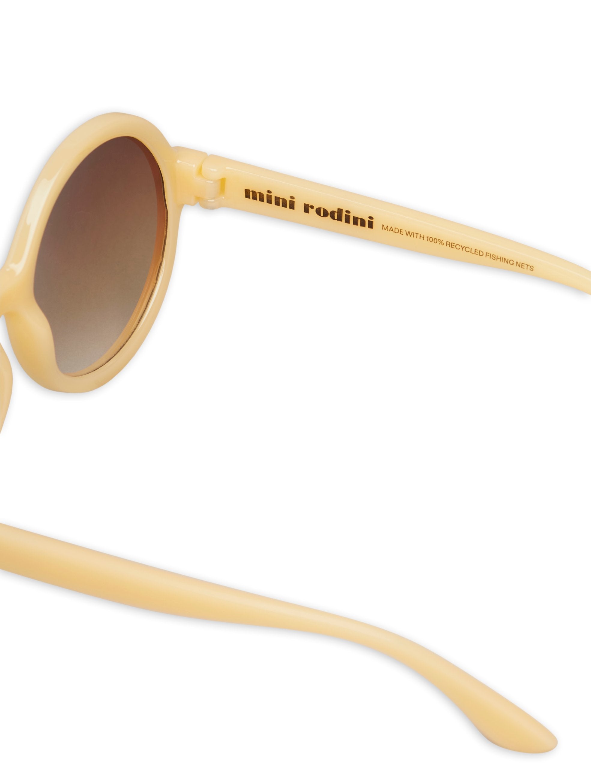 Mini Rodini | Round sunglasses- beige