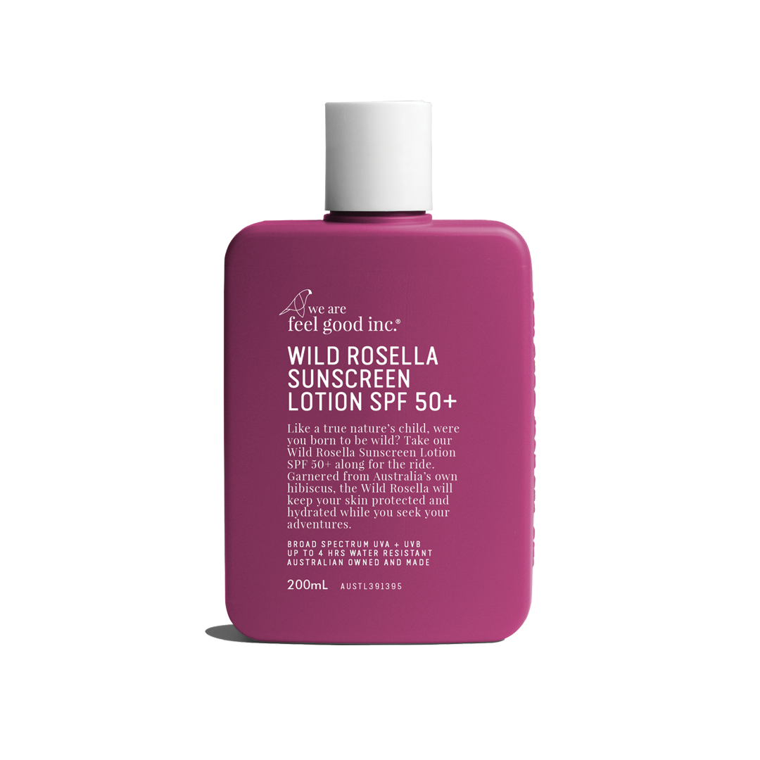We Are Feel Good | Wild Rosella Sunscreen SPF 50+ (200ml)