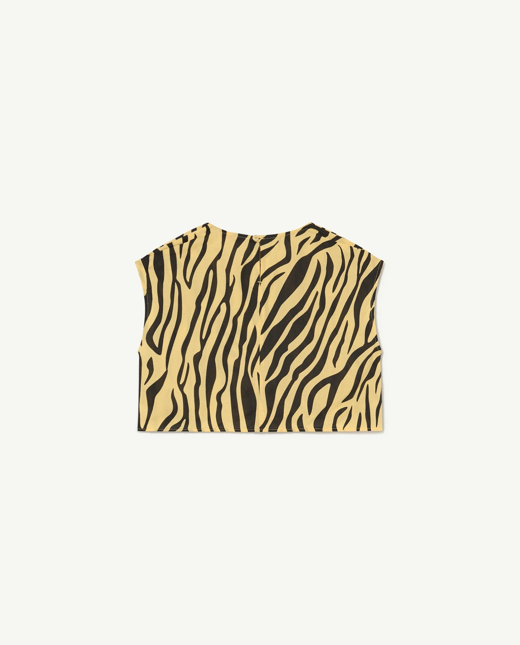 The Animals Observatory | Yellow Zebra Baboon Shirt